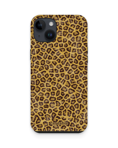 Leopard Skin Premium Phone Case for Apple iPhone 15 Plus