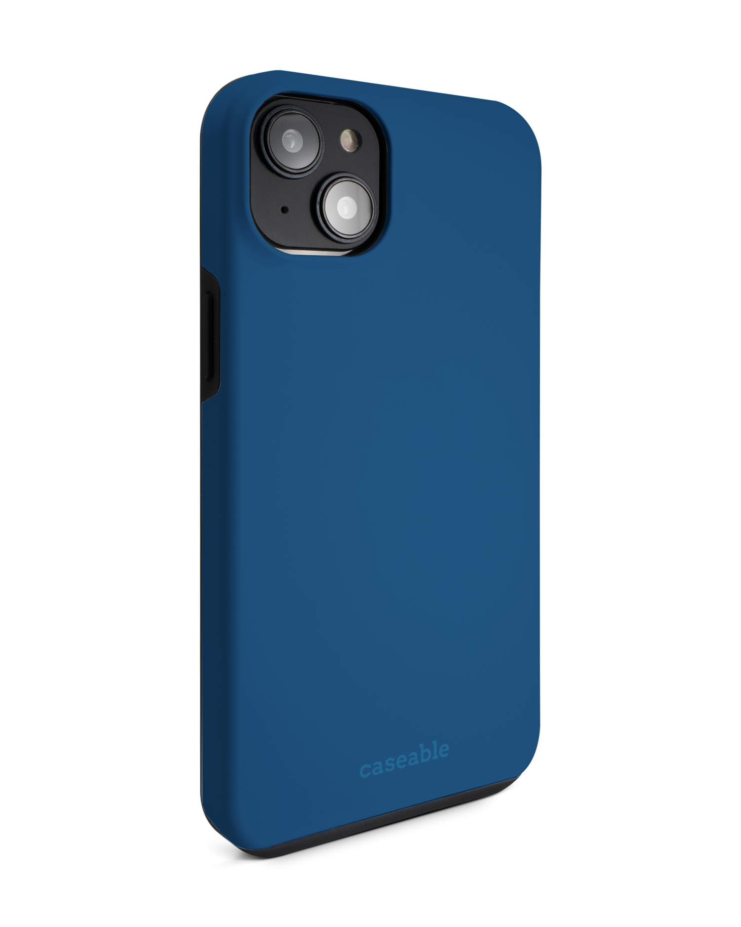 CLASSIC BLUE Premium Phone Case for Apple iPhone 14 Plus: View from the left side