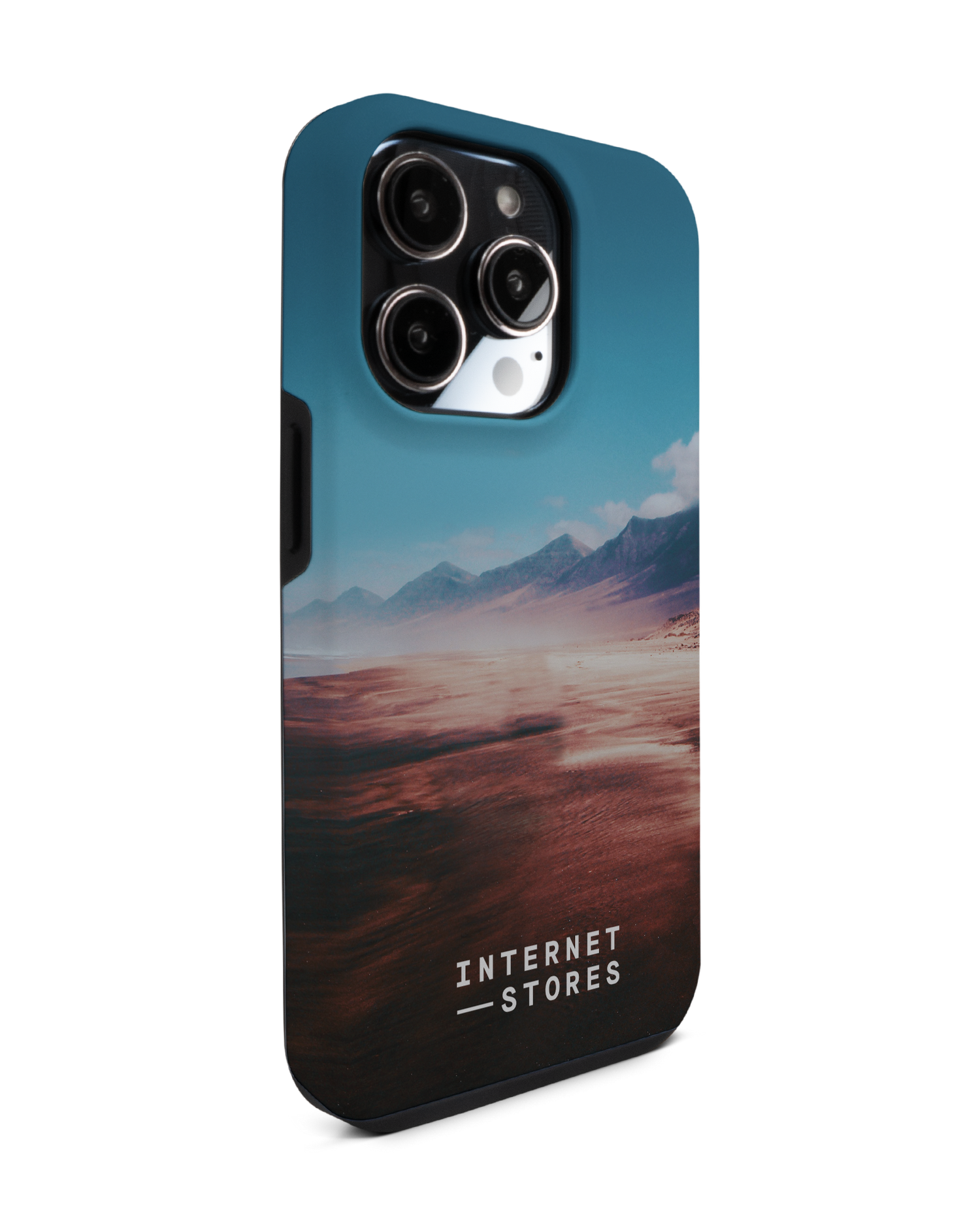Sky Premium Phone Case for Apple iPhone 14 Pro: View from the left side