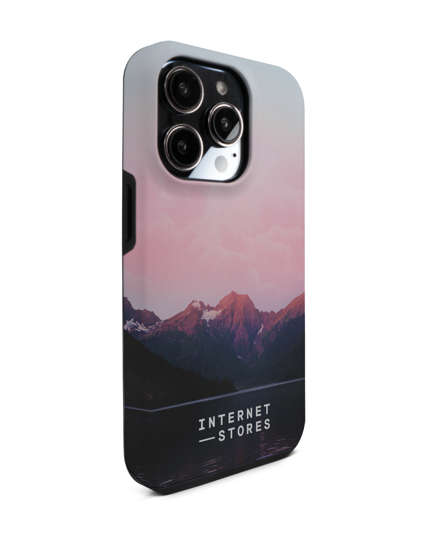 Lake Premium Phone Case for Apple iPhone 14 Pro: View from the left side