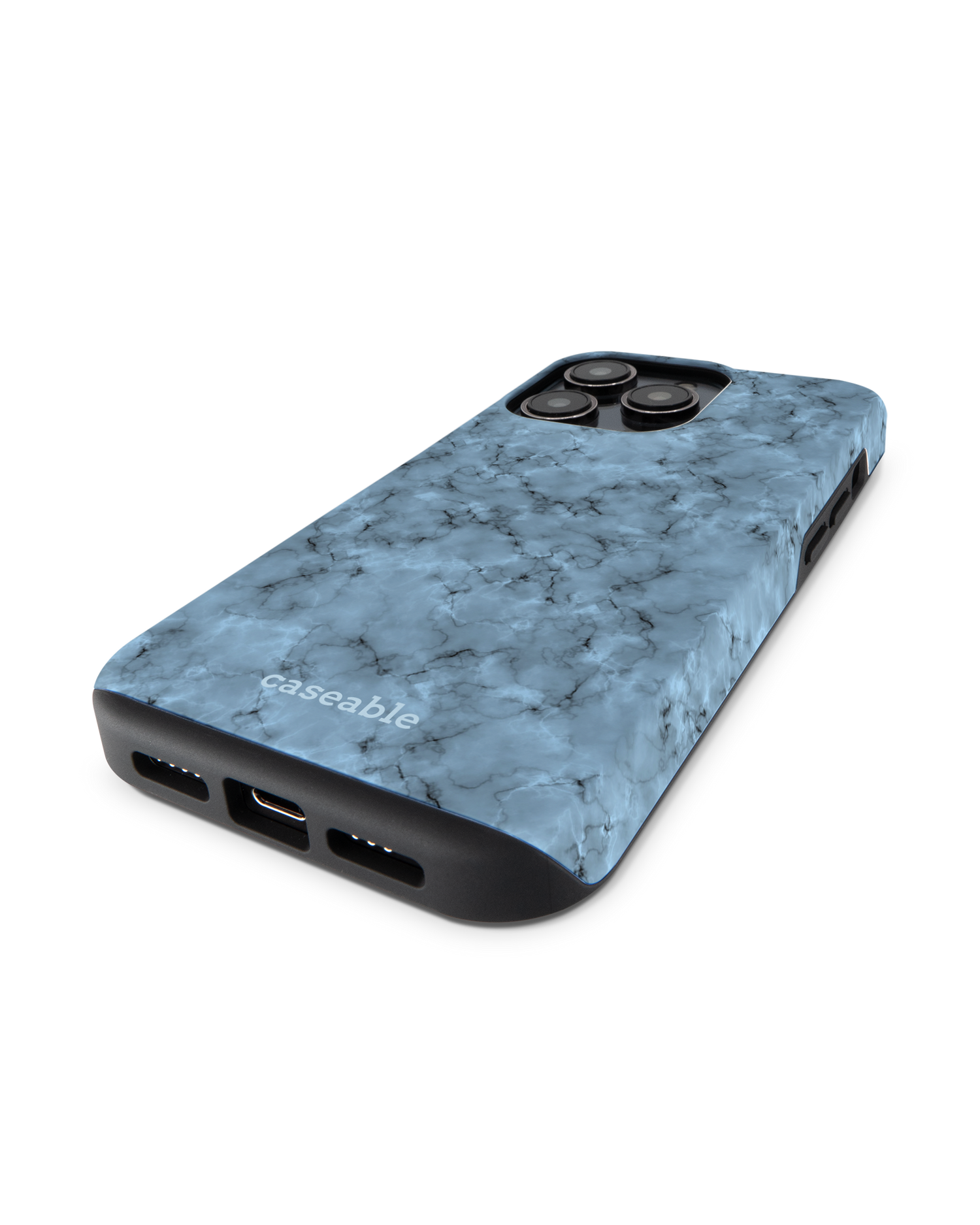 Blue Marble Premium Phone Case for Apple iPhone 14 Pro: Lying