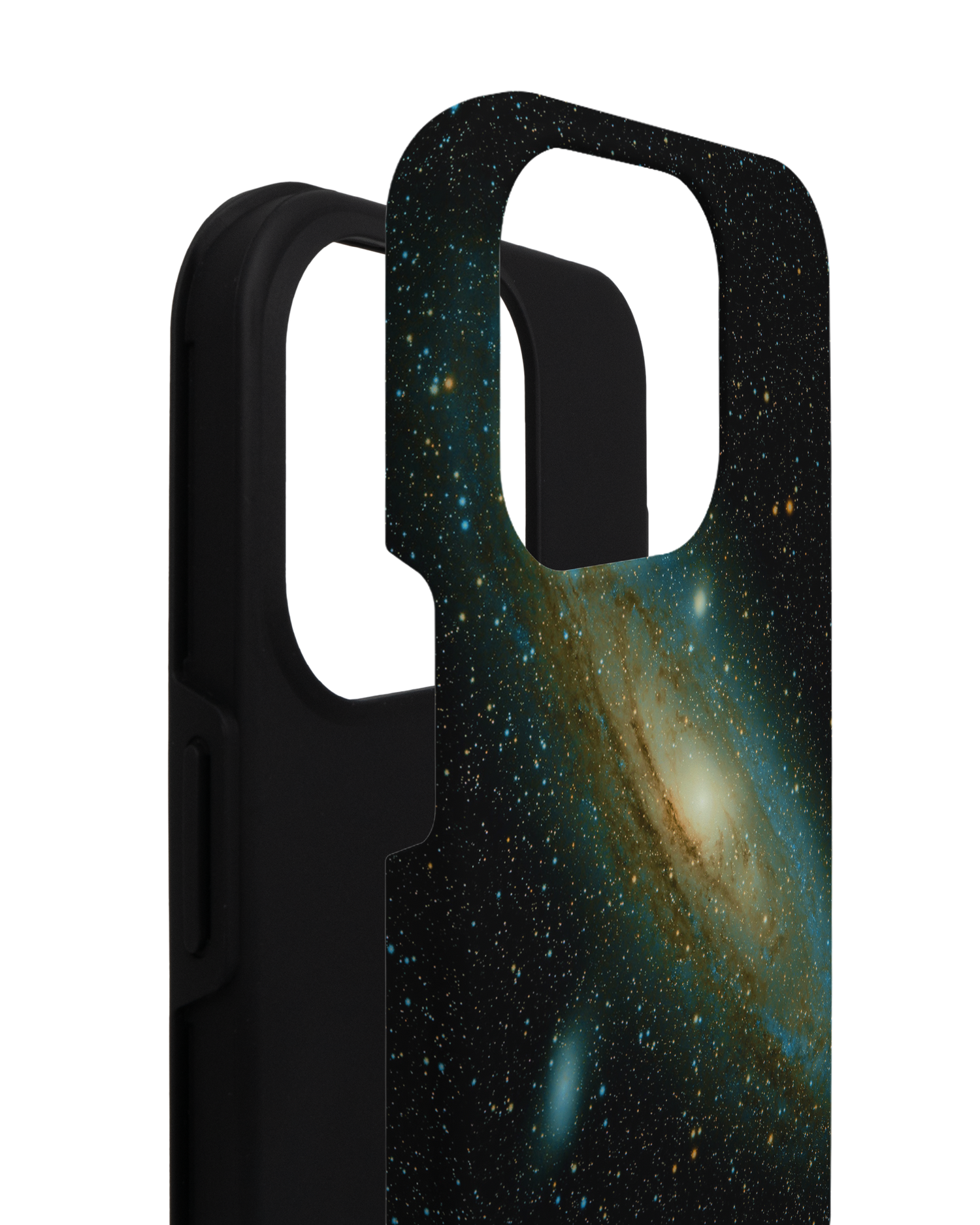 Outer Space Premium Phone Case for Apple iPhone 14 Pro consisting of 2 parts