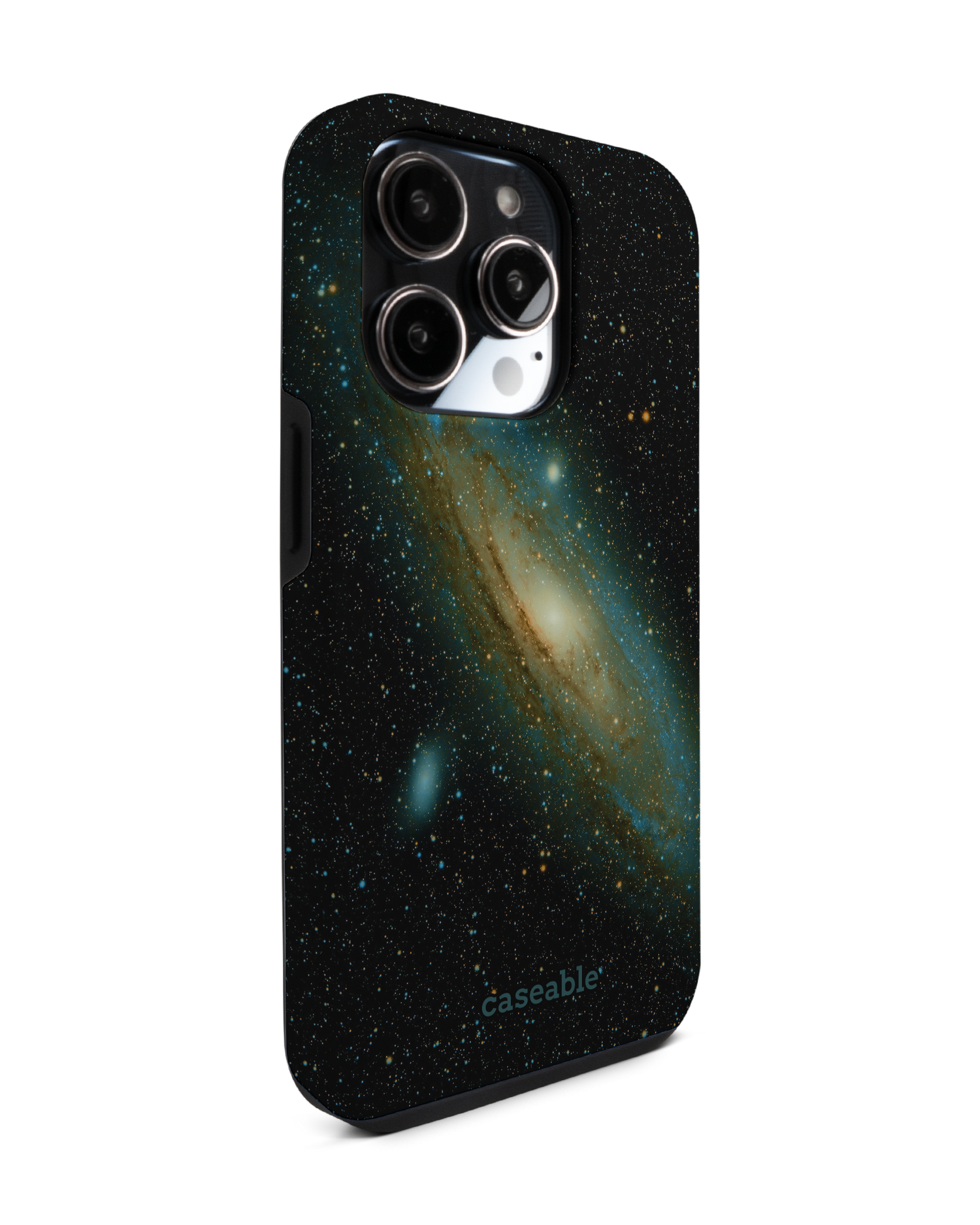 Outer Space Premium Phone Case for Apple iPhone 14 Pro: View from the left side