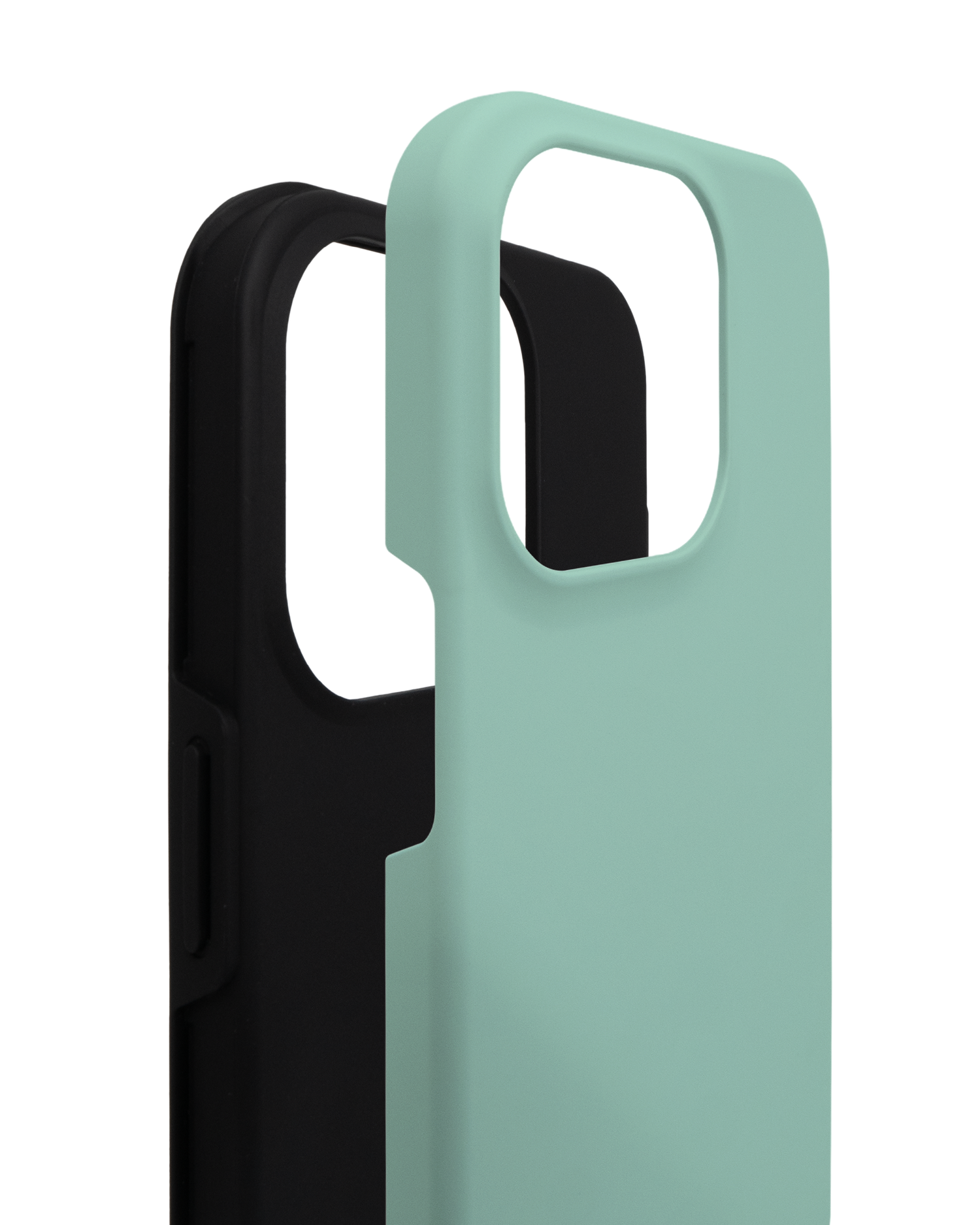 LIGHT GREEN Premium Phone Case for Apple iPhone 14 Pro consisting of 2 parts