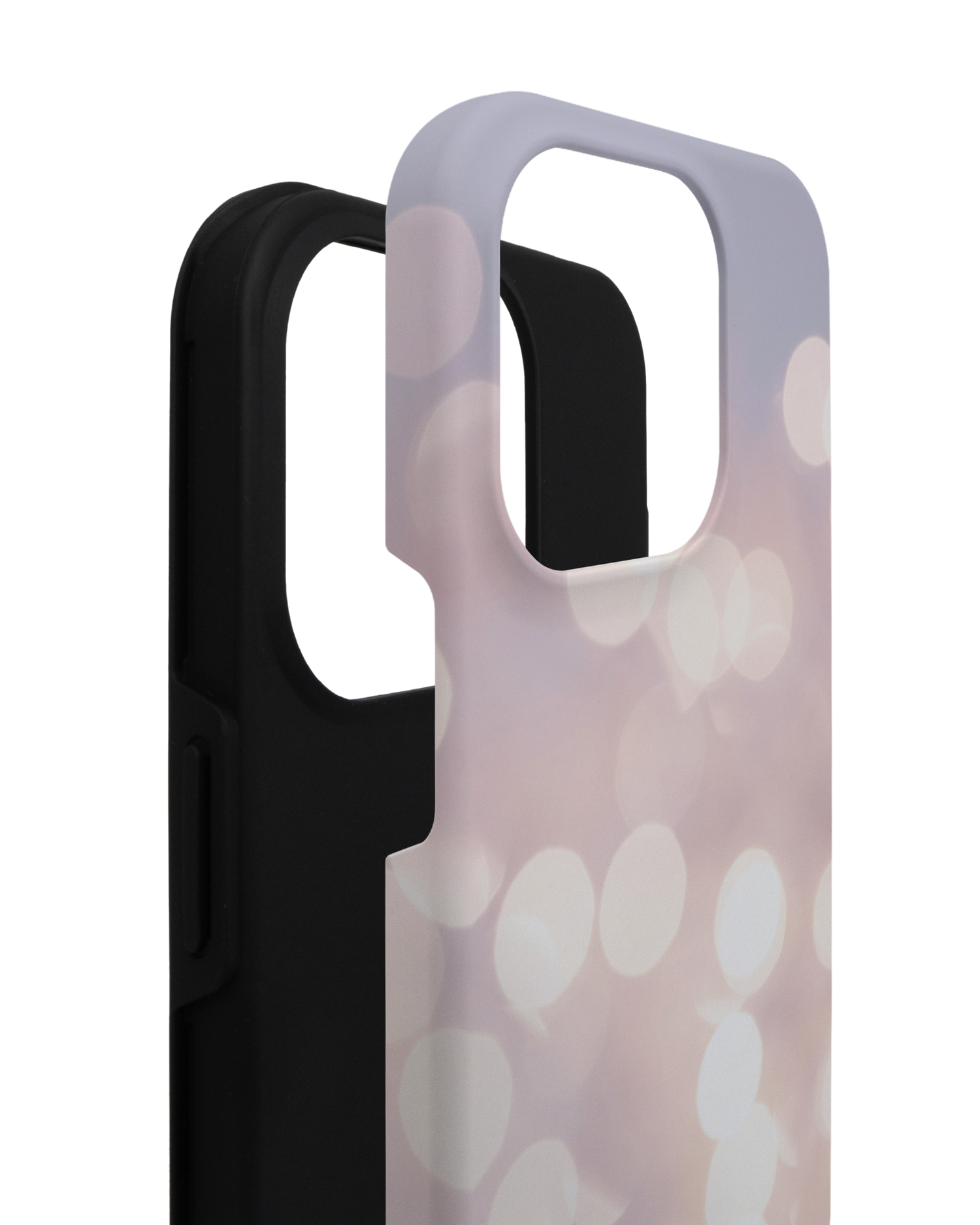 Winter Lights Premium Phone Case for Apple iPhone 14 Pro consisting of 2 parts