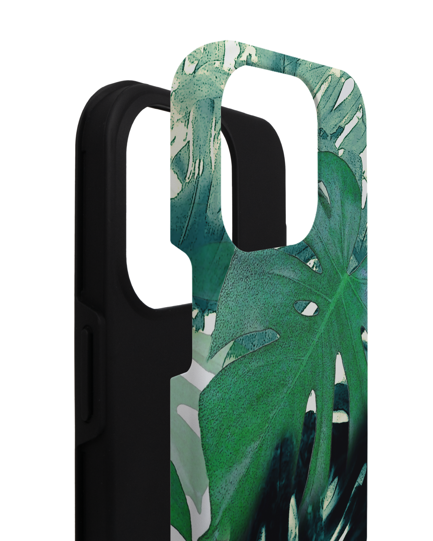 Saturated Plants Premium Phone Case for Apple iPhone 14 Pro consisting of 2 parts