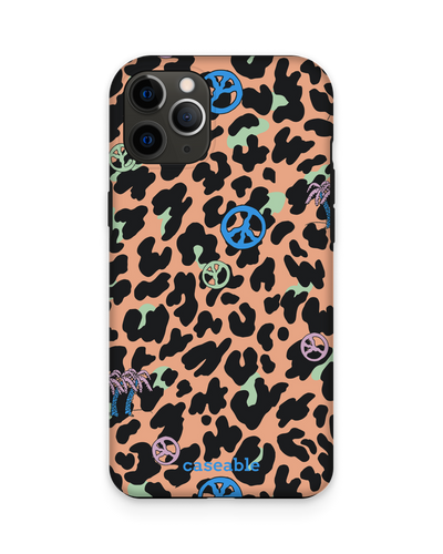 Leopard Peace Palms Premium Phone Case Apple iPhone 11 Pro