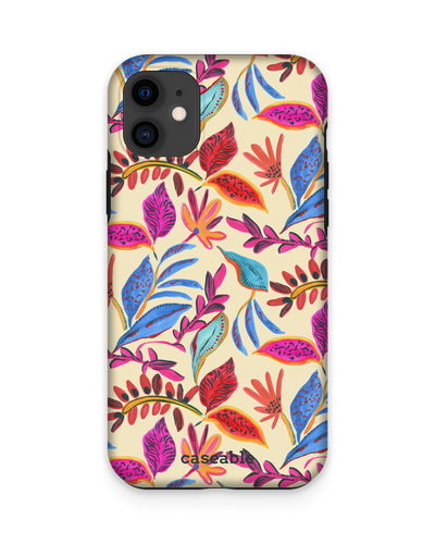 Painterly Spring Leaves Premium Phone Case Apple iPhone 11