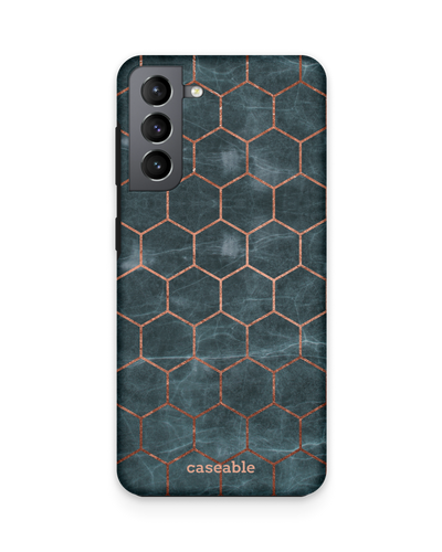 Marble Mermaid Pattern Premium Phone Case Samsung Galaxy S21 Plus