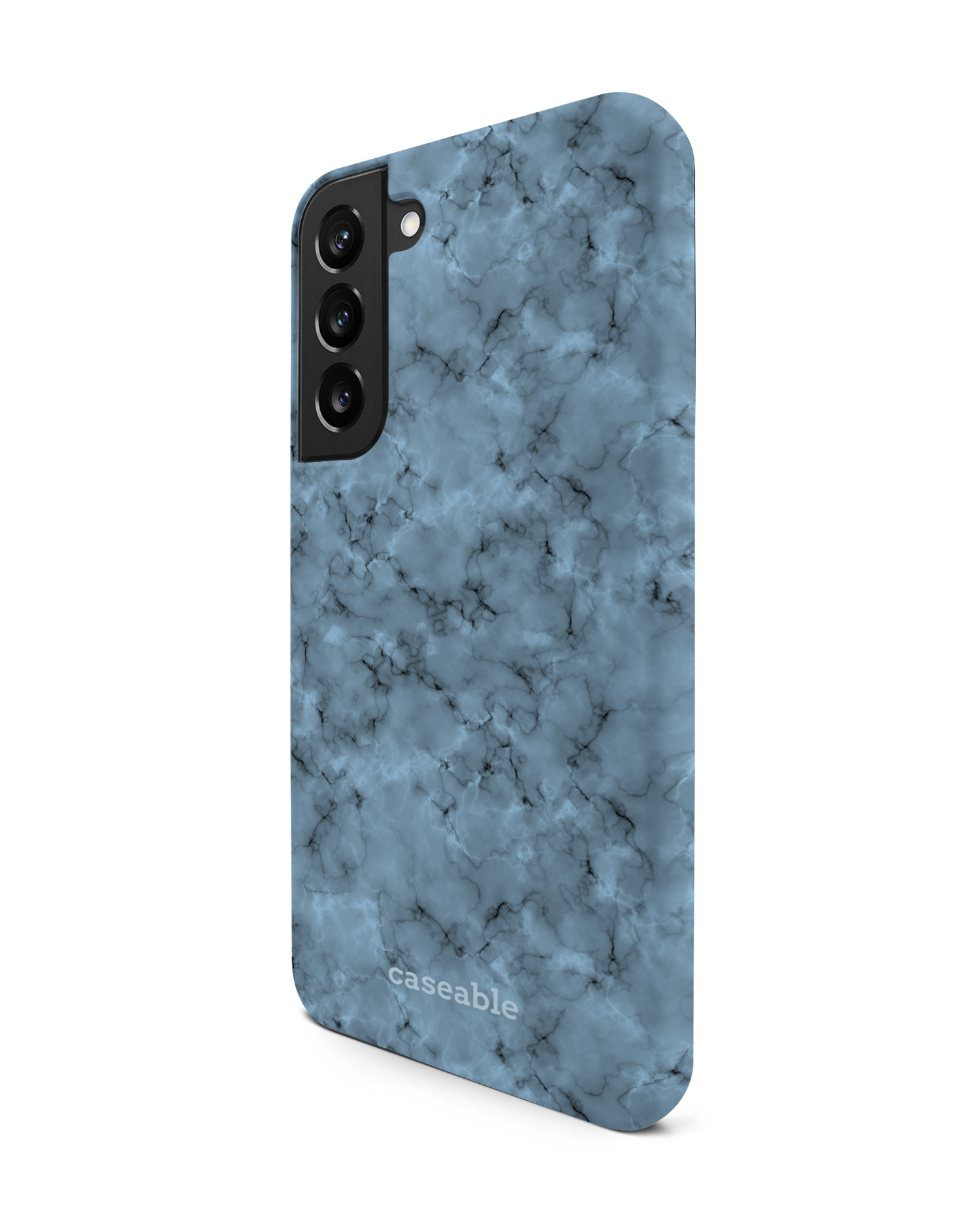 Blue Marble Premium Phone Case Samsung Galaxy S22 Plus 5G: View from the right side