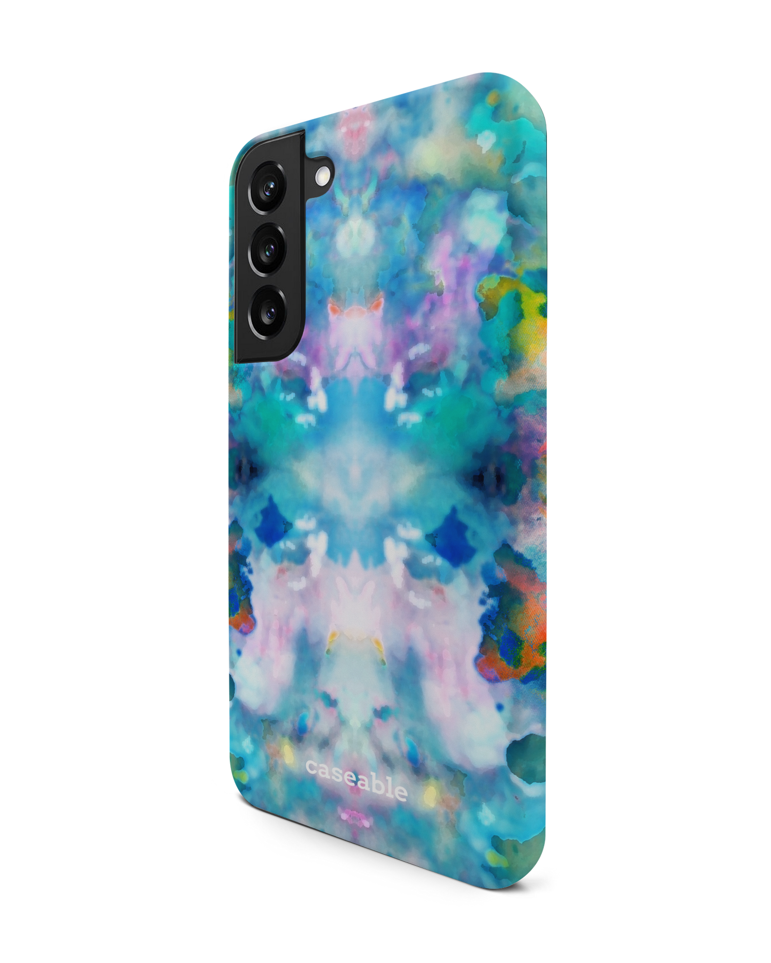 Paint Splatter Premium Phone Case Samsung Galaxy S22 Plus 5G: View from the right side