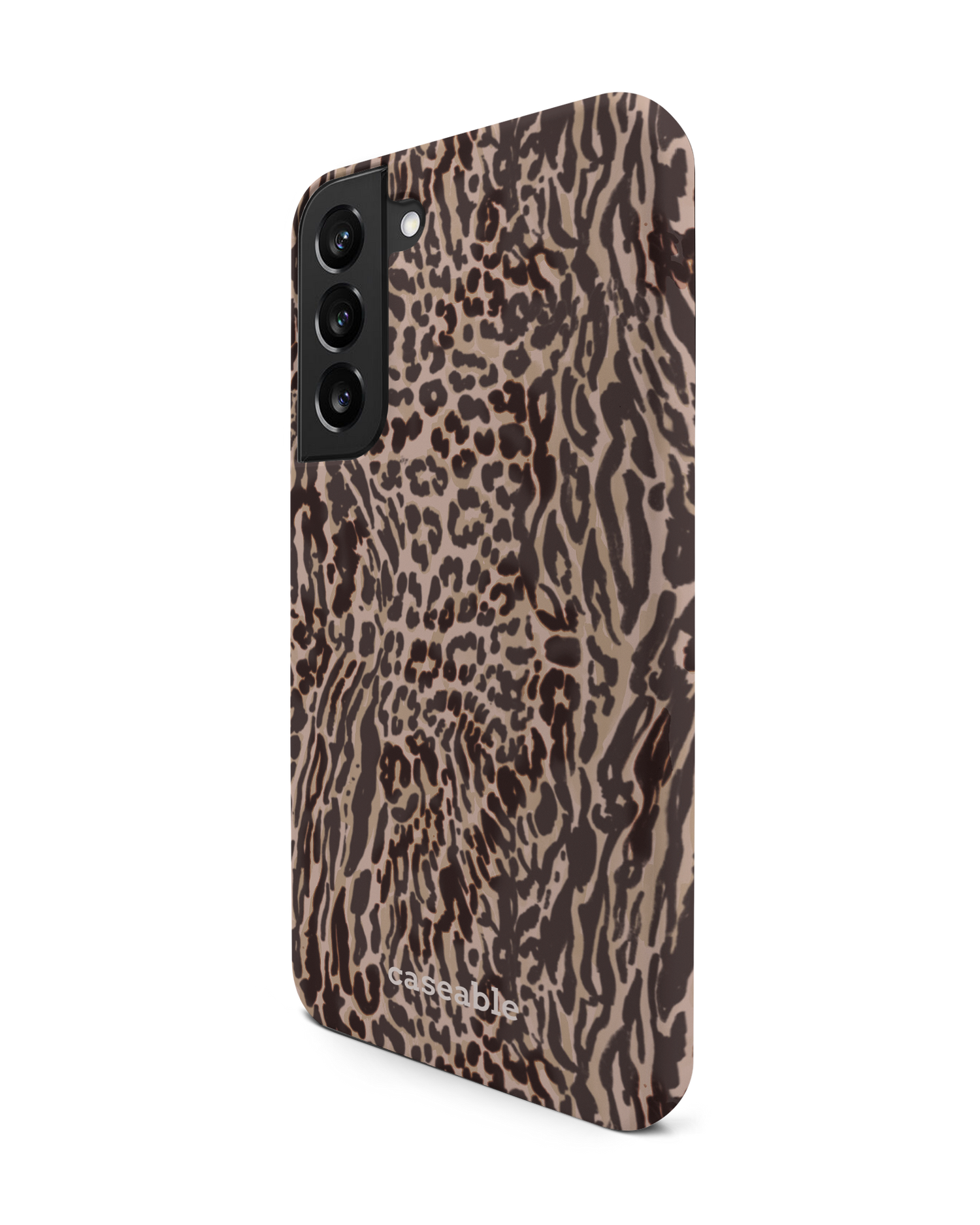 Animal Skin Tough Love Premium Phone Case Samsung Galaxy S22 Plus 5G: View from the right side