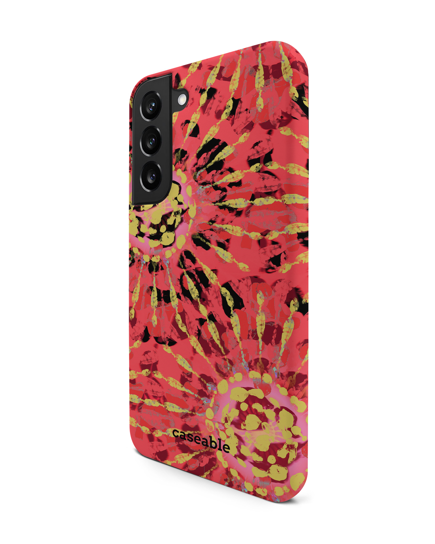 Y2K Tie Dye Premium Phone Case Samsung Galaxy S22 Plus 5G: View from the right side