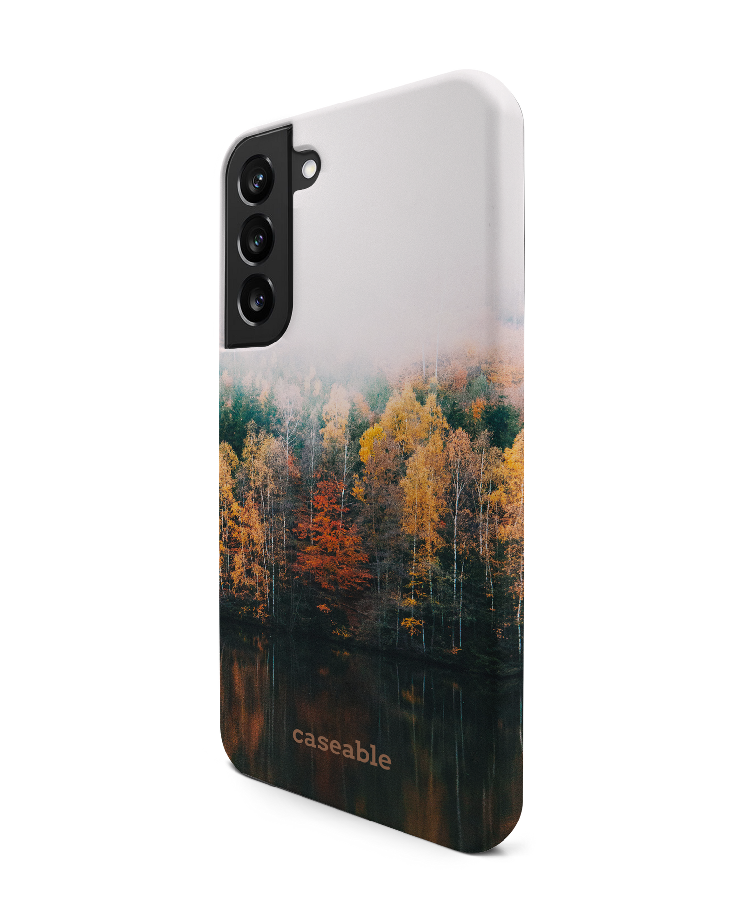 Fall Fog Premium Phone Case Samsung Galaxy S22 Plus 5G: View from the right side