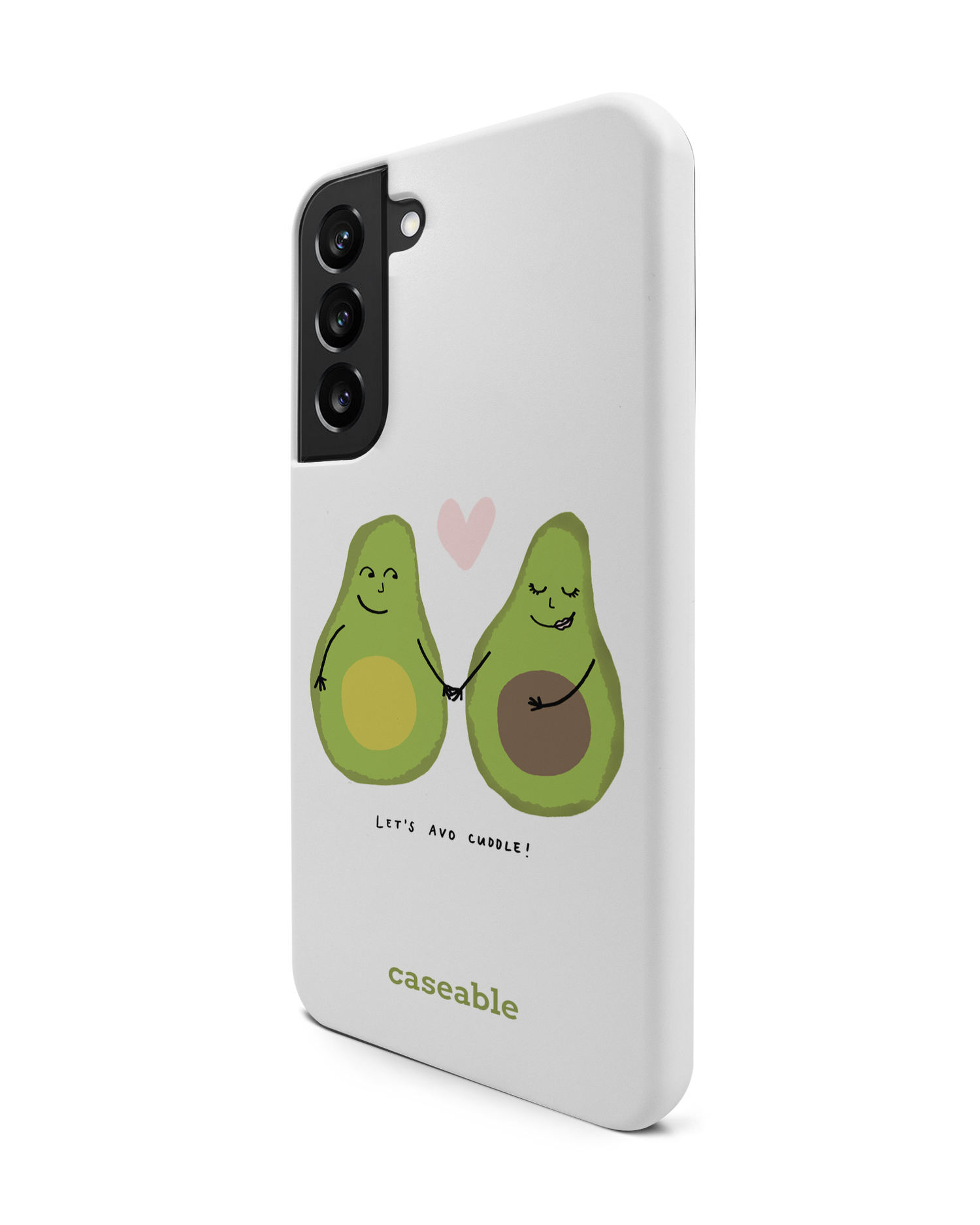 Avocado Premium Phone Case Samsung Galaxy S22 Plus 5G: View from the right side