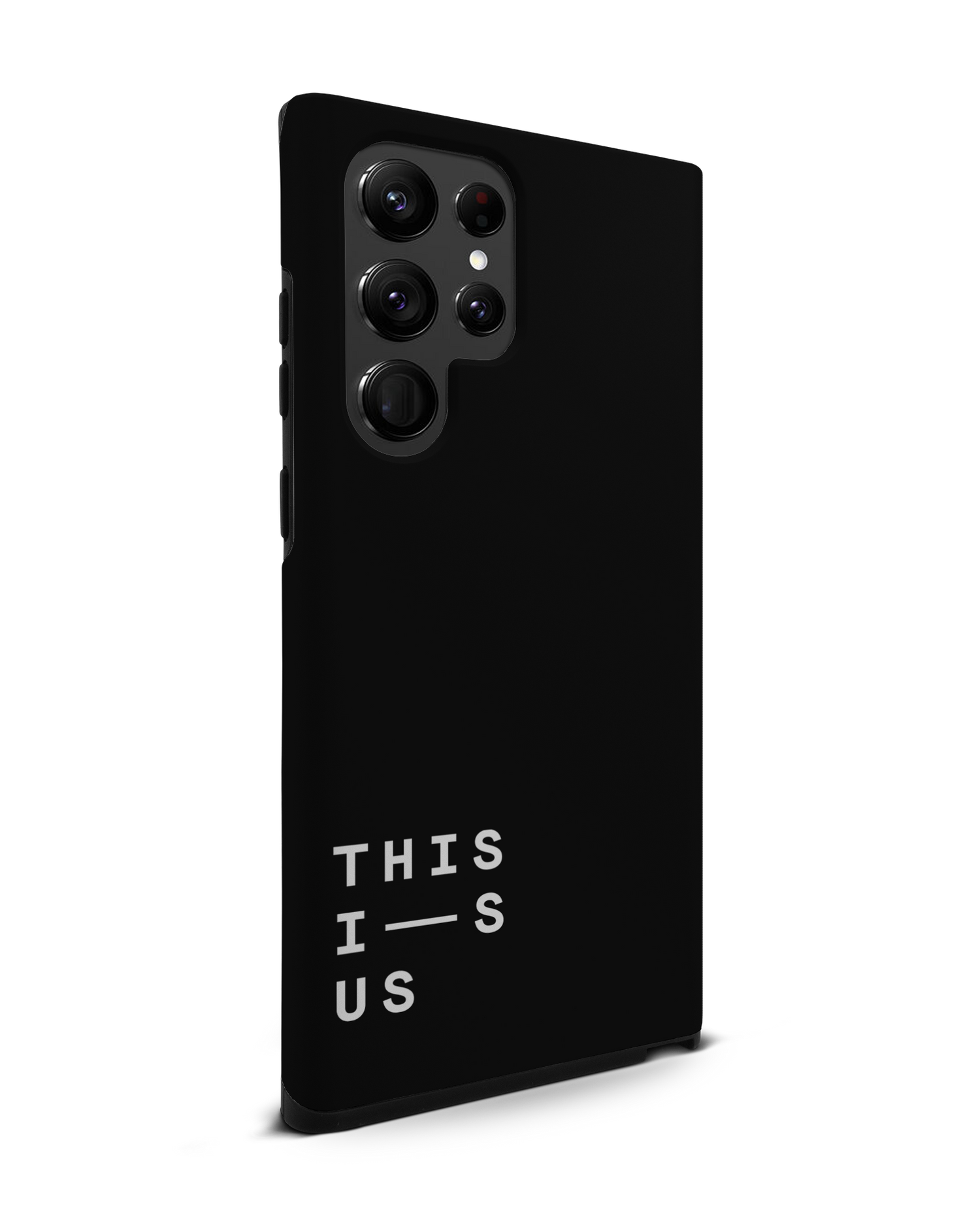 This Is Us Premium Phone Case Samsung Galaxy S22 Ultra 5G: View from the left side