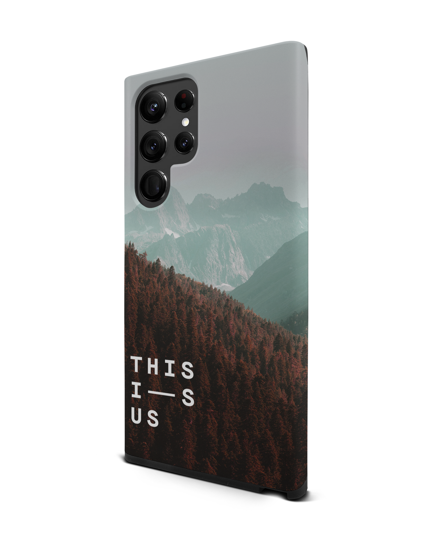 Into the Woods Premium Phone Case Samsung Galaxy S22 Ultra 5G: View from the right side