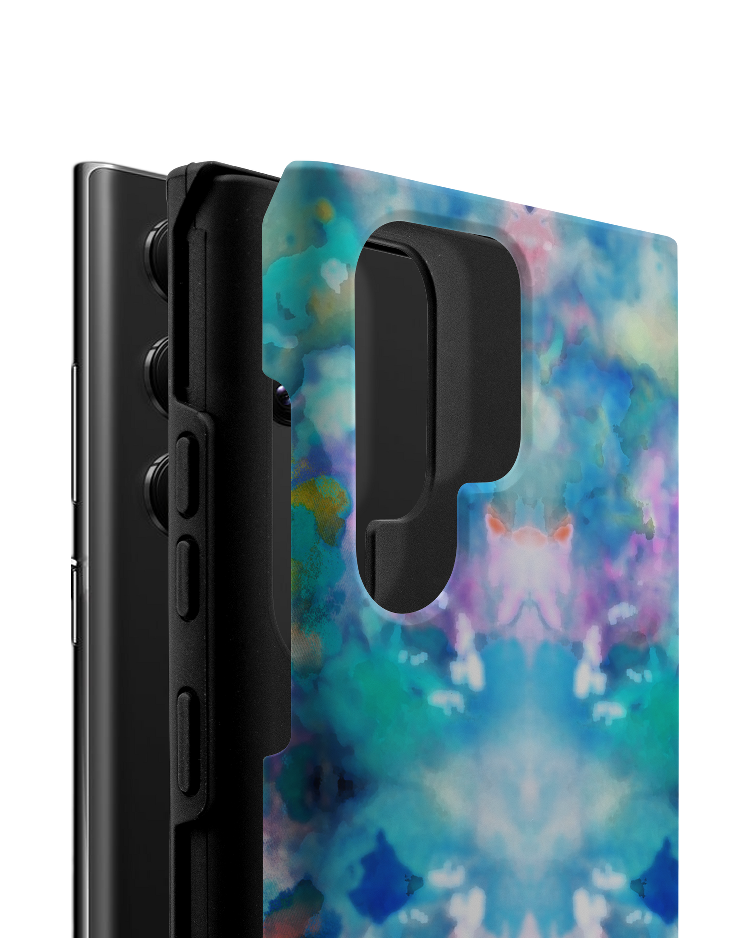 Paint Splatter Premium Phone Case Samsung Galaxy S22 Ultra 5G consisting of 2 parts