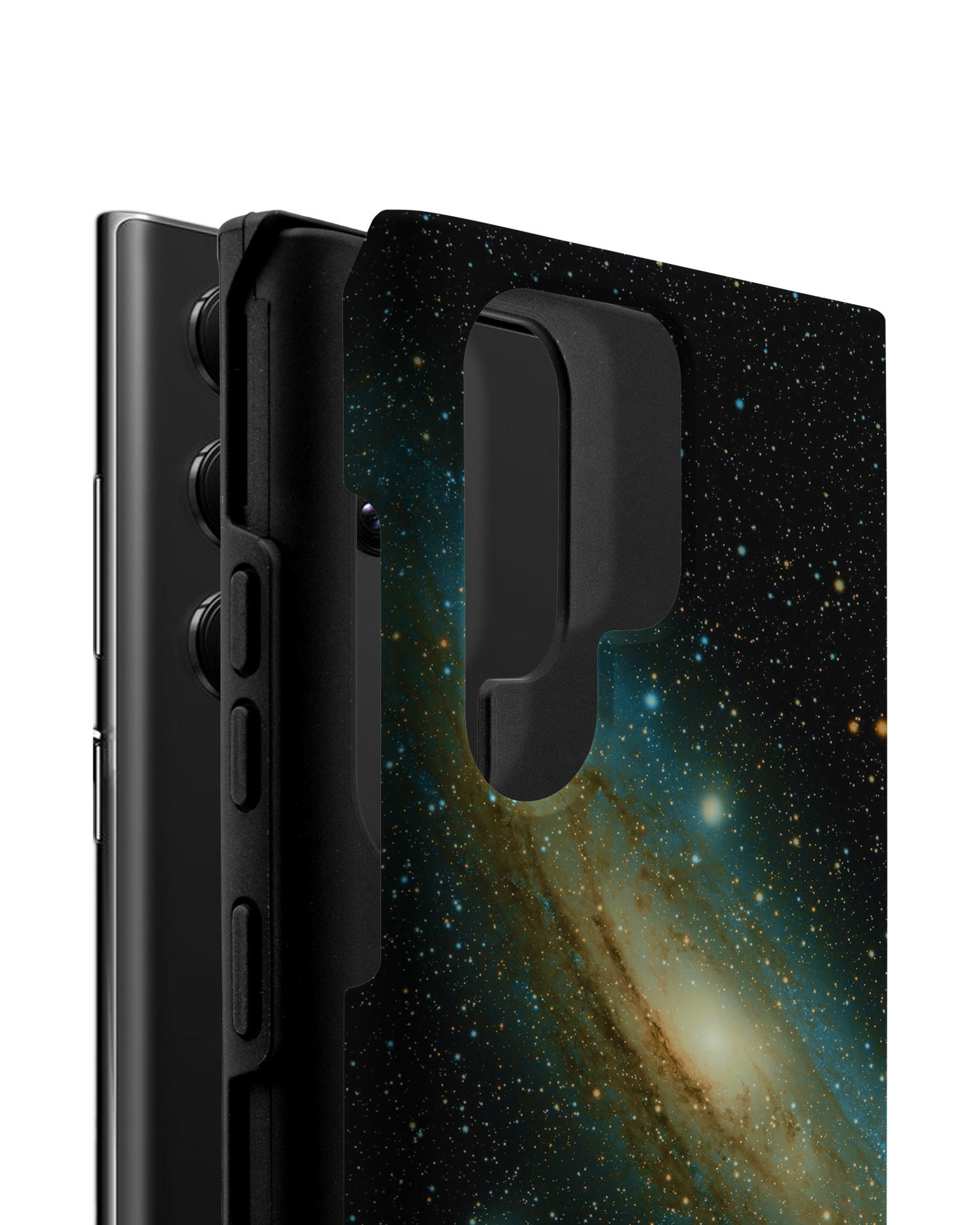 Outer Space Premium Phone Case Samsung Galaxy S22 Ultra 5G consisting of 2 parts