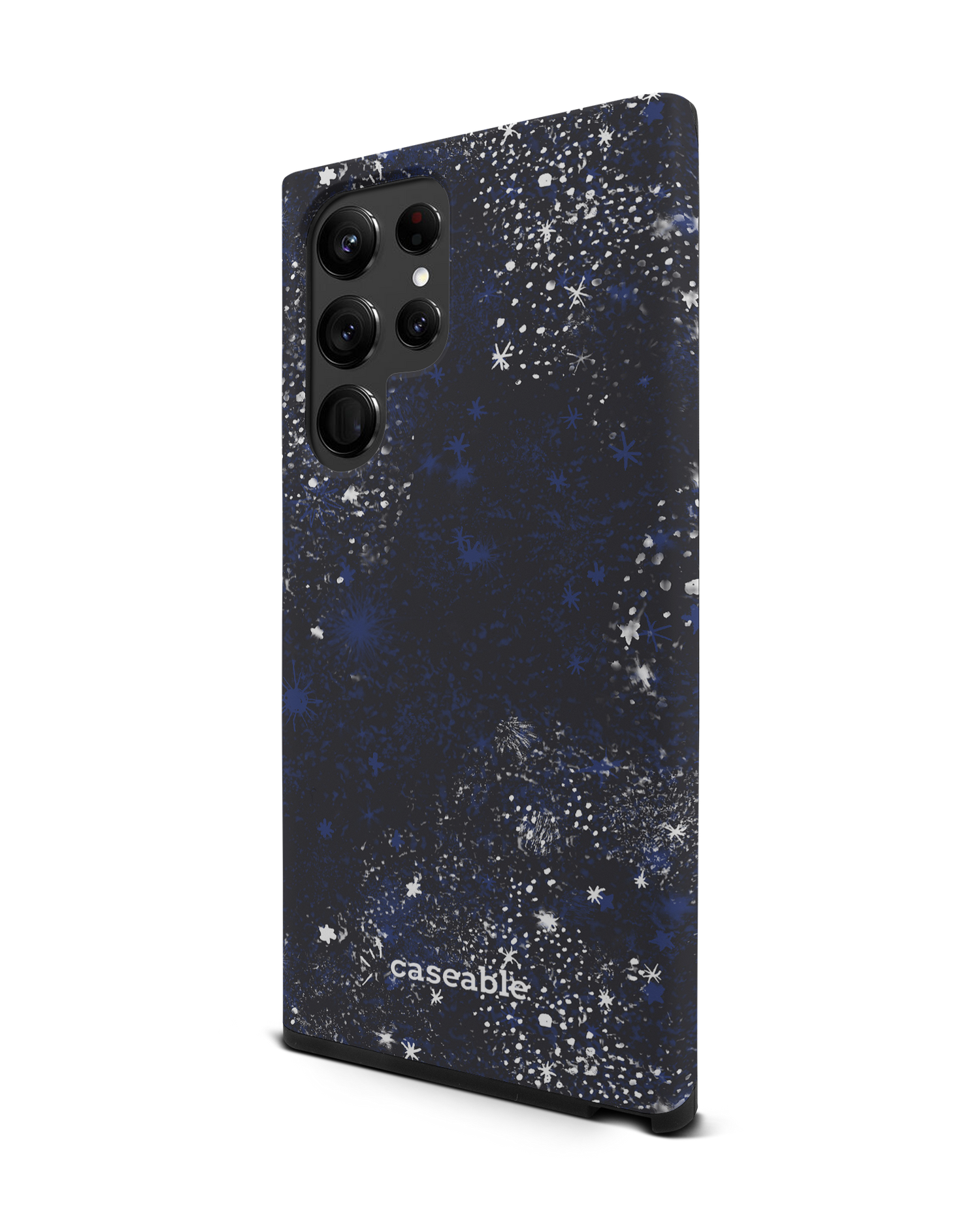 Starry Night Sky Premium Phone Case Samsung Galaxy S22 Ultra 5G: View from the right side