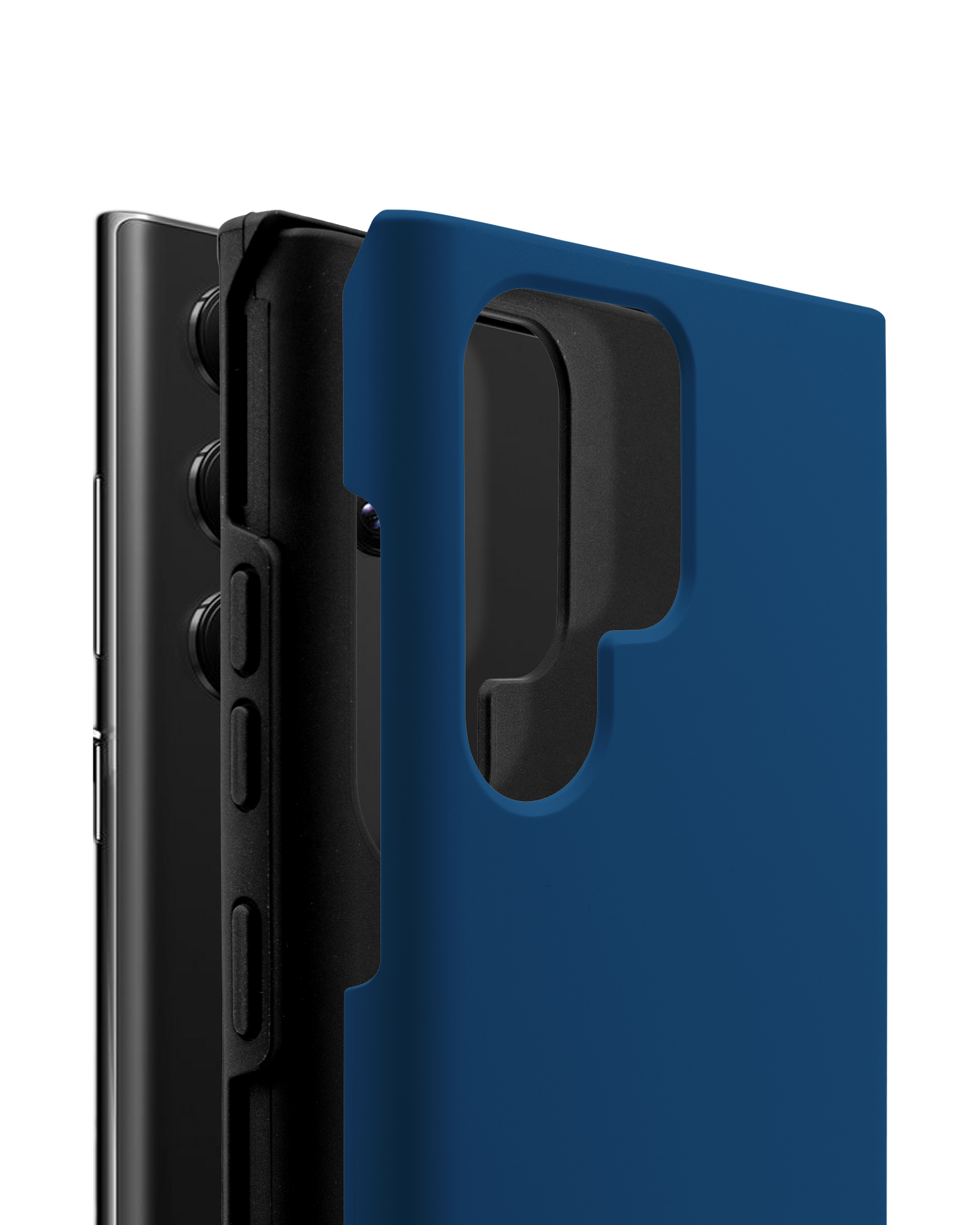 CLASSIC BLUE Premium Phone Case Samsung Galaxy S22 Ultra 5G consisting of 2 parts