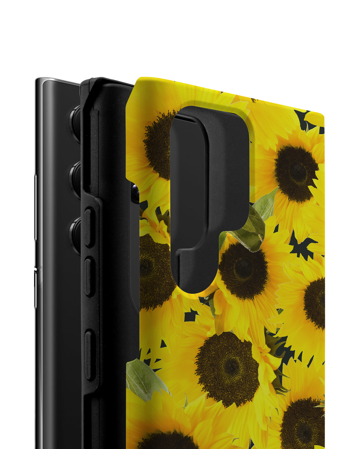 Sunflowers Premium Phone Case Samsung Galaxy S22 Ultra 5G consisting of 2 parts