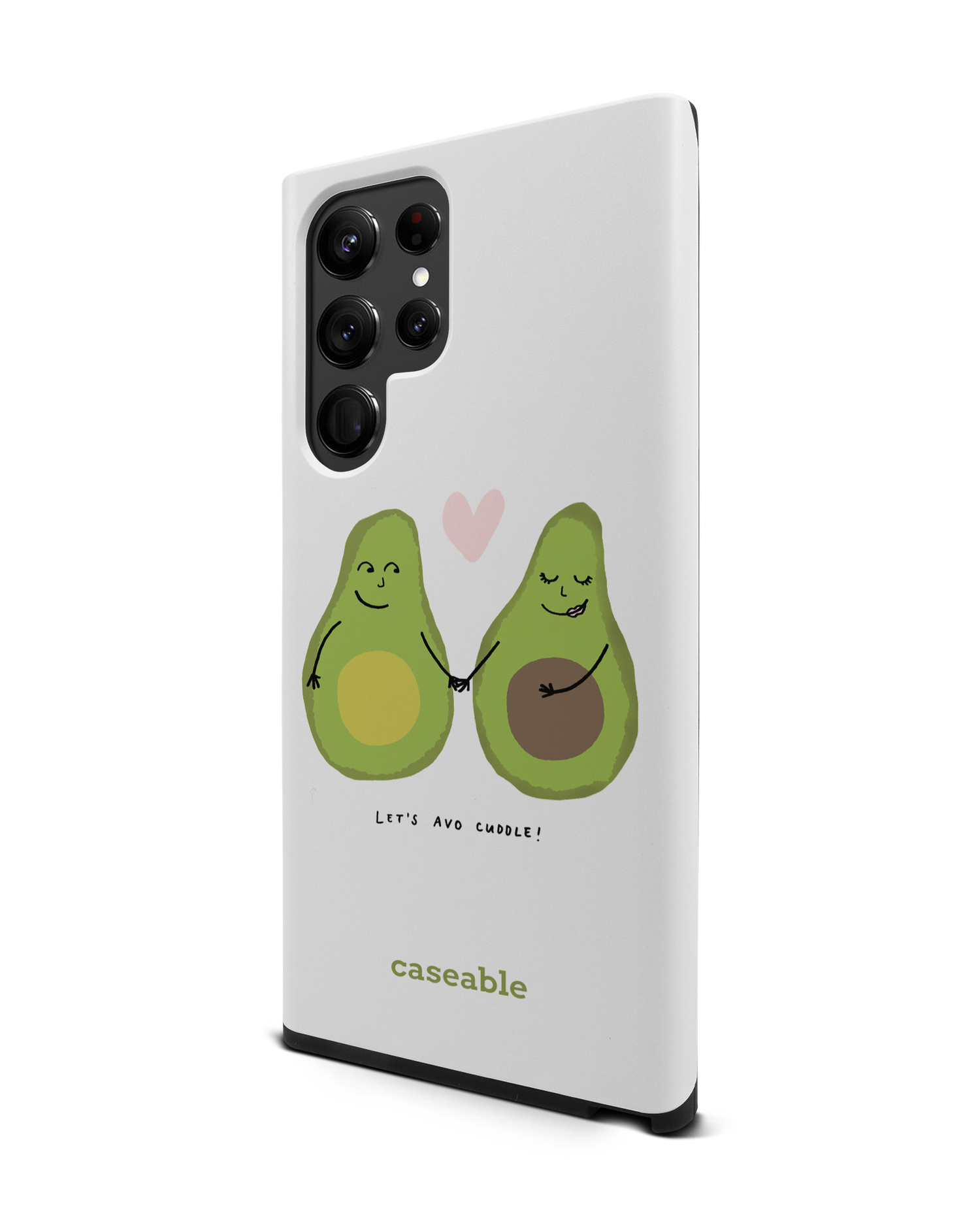 Avocado Premium Phone Case Samsung Galaxy S22 Ultra 5G: View from the right side