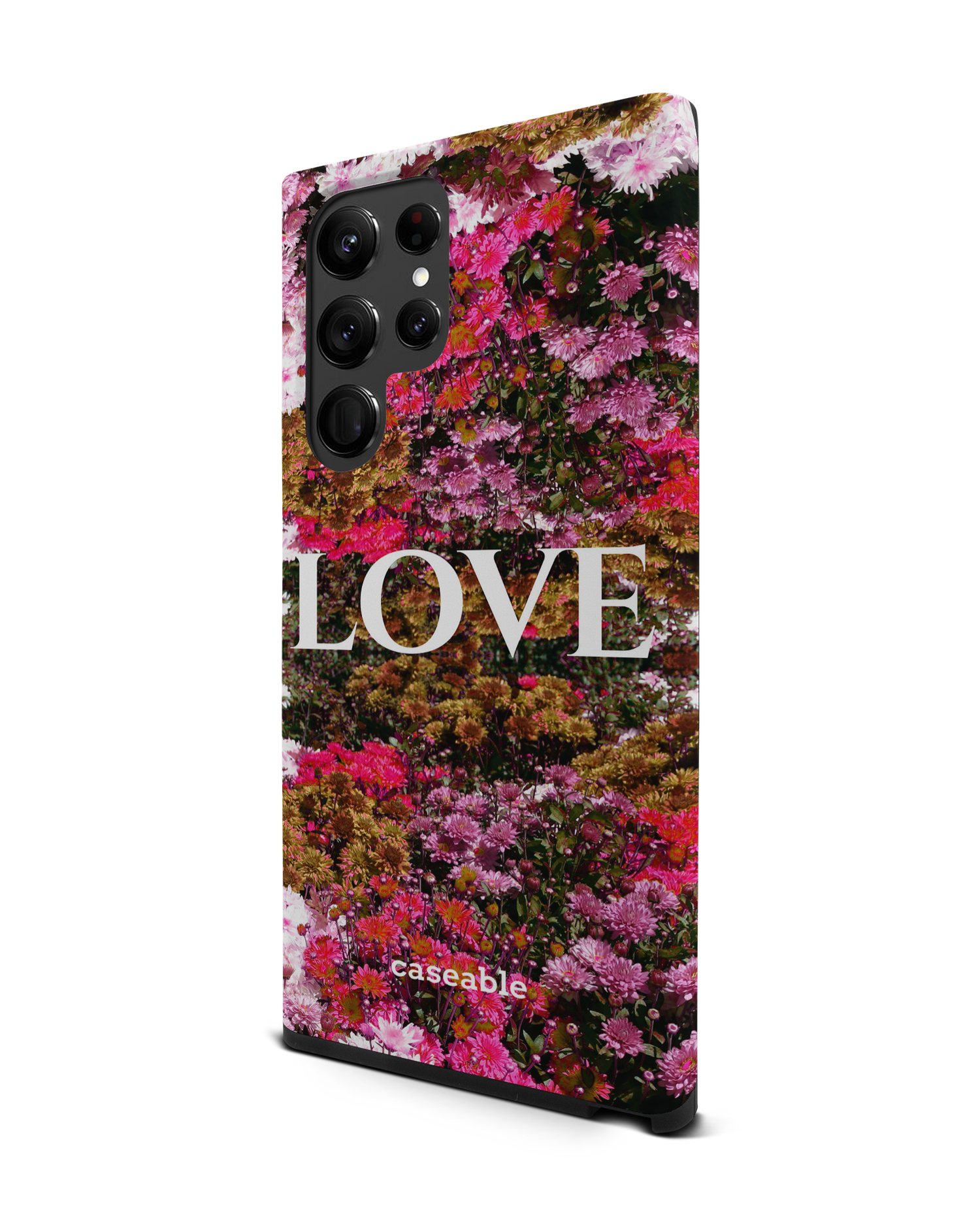 Luxe Love Premium Phone Case Samsung Galaxy S22 Ultra 5G: View from the right side