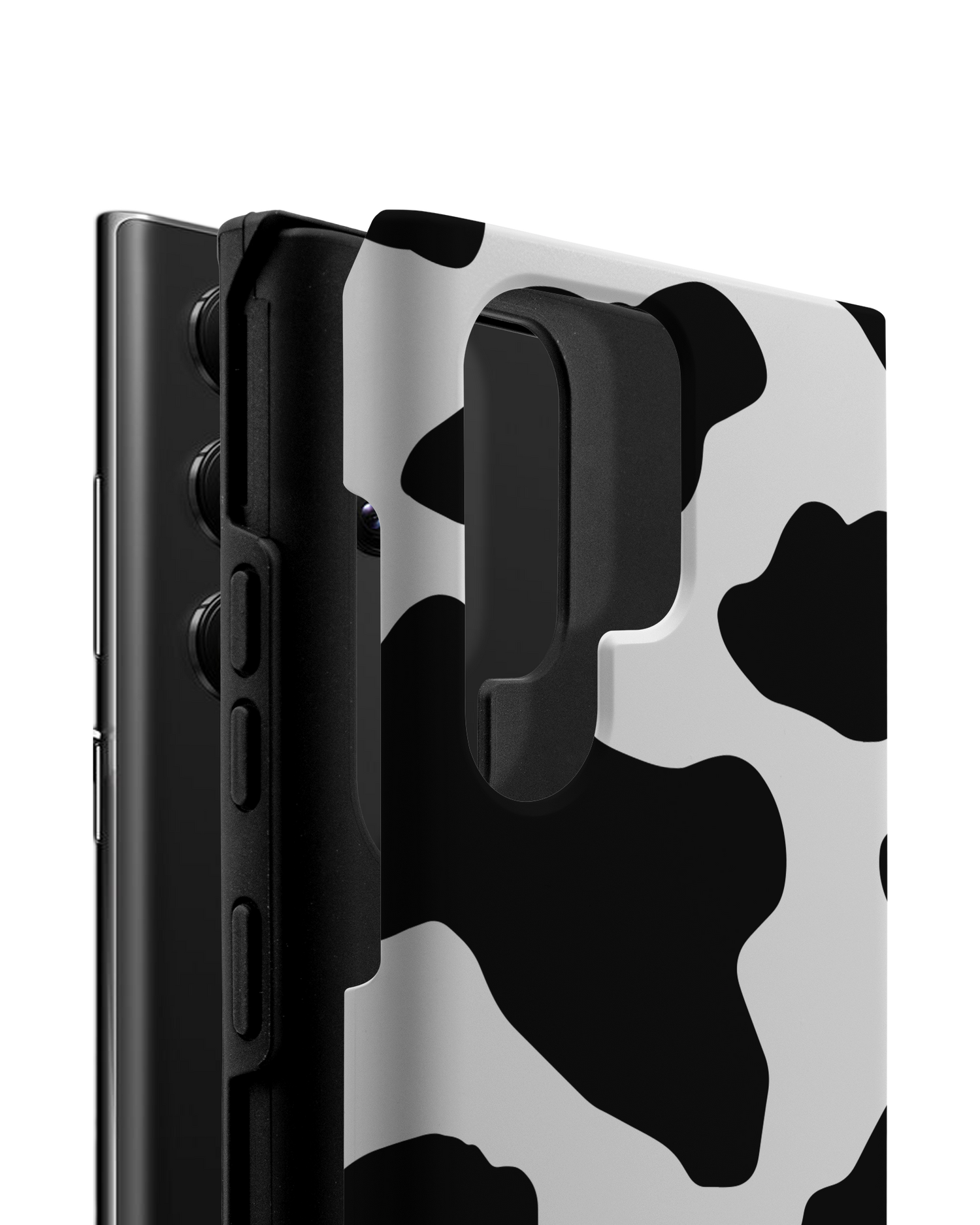 Cow Print 2 Premium Phone Case Samsung Galaxy S22 Ultra 5G consisting of 2 parts