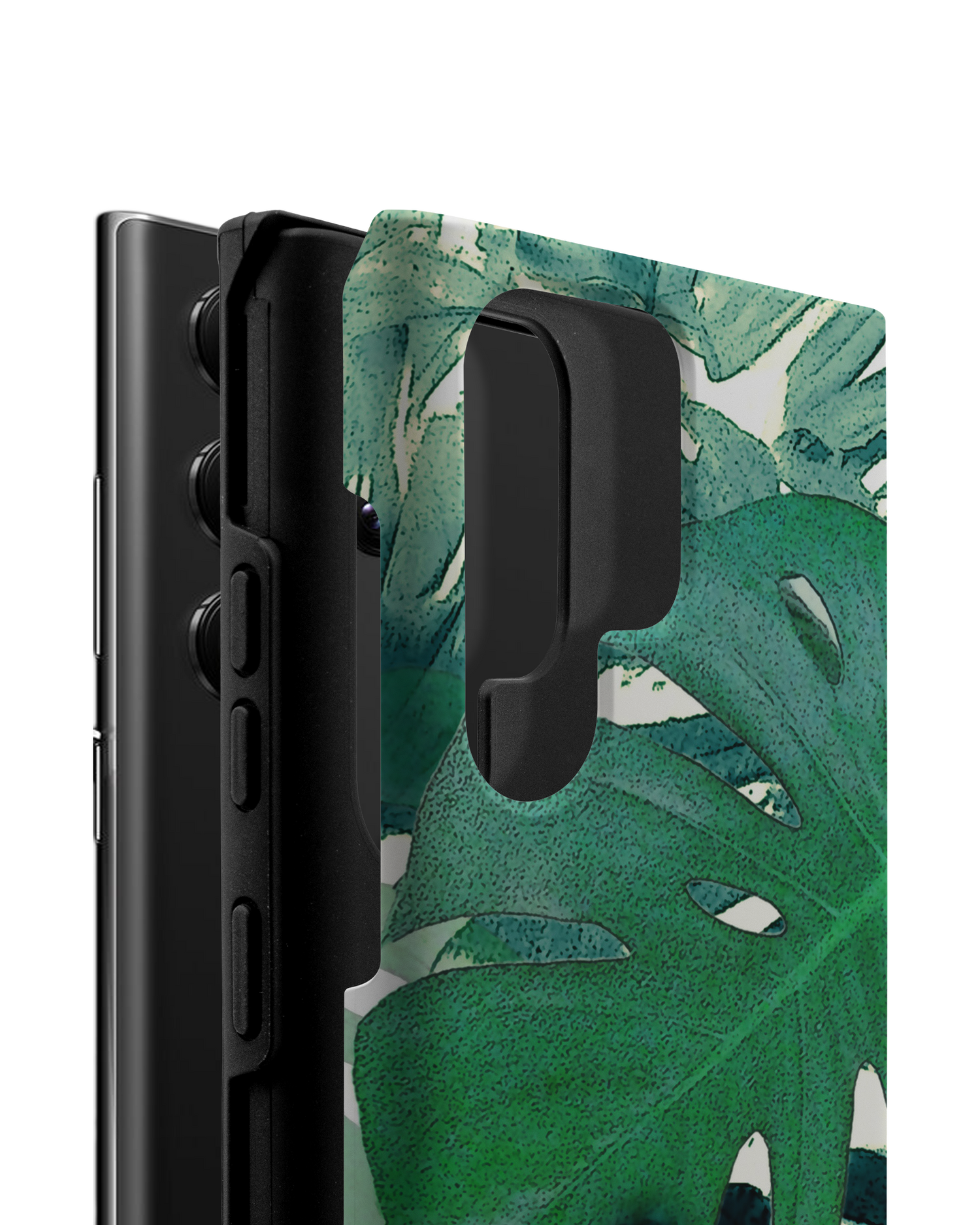 Saturated Plants Premium Phone Case Samsung Galaxy S22 Ultra 5G consisting of 2 parts