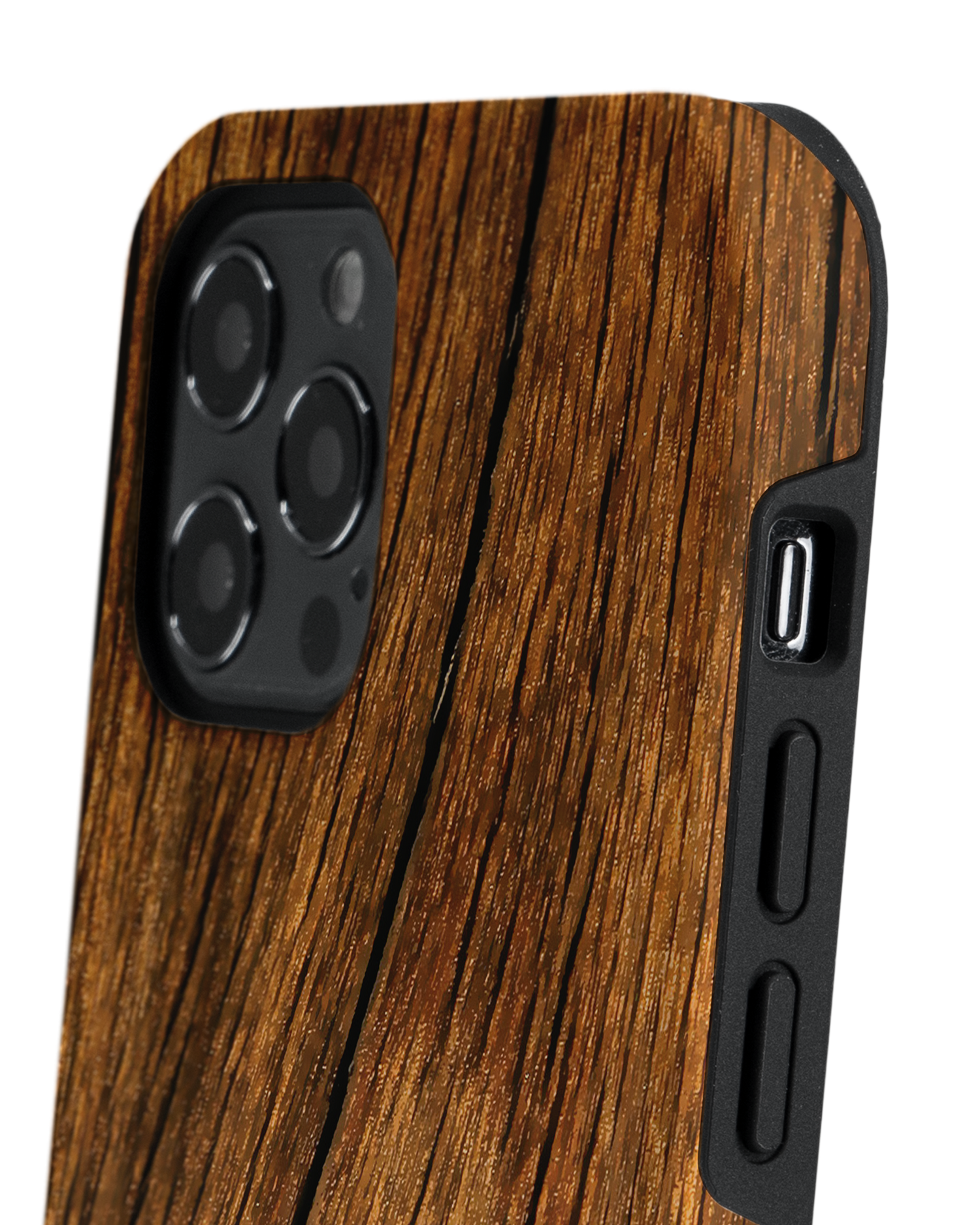 Wood Premium Phone Case Apple iPhone 12 Pro Max: Detail Shot 2