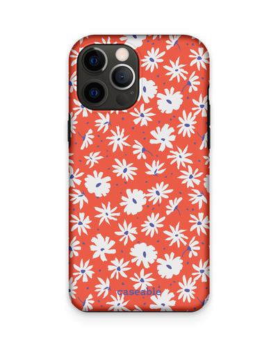 Retro Daisy Premium Phone Case Apple iPhone 12 Pro Max