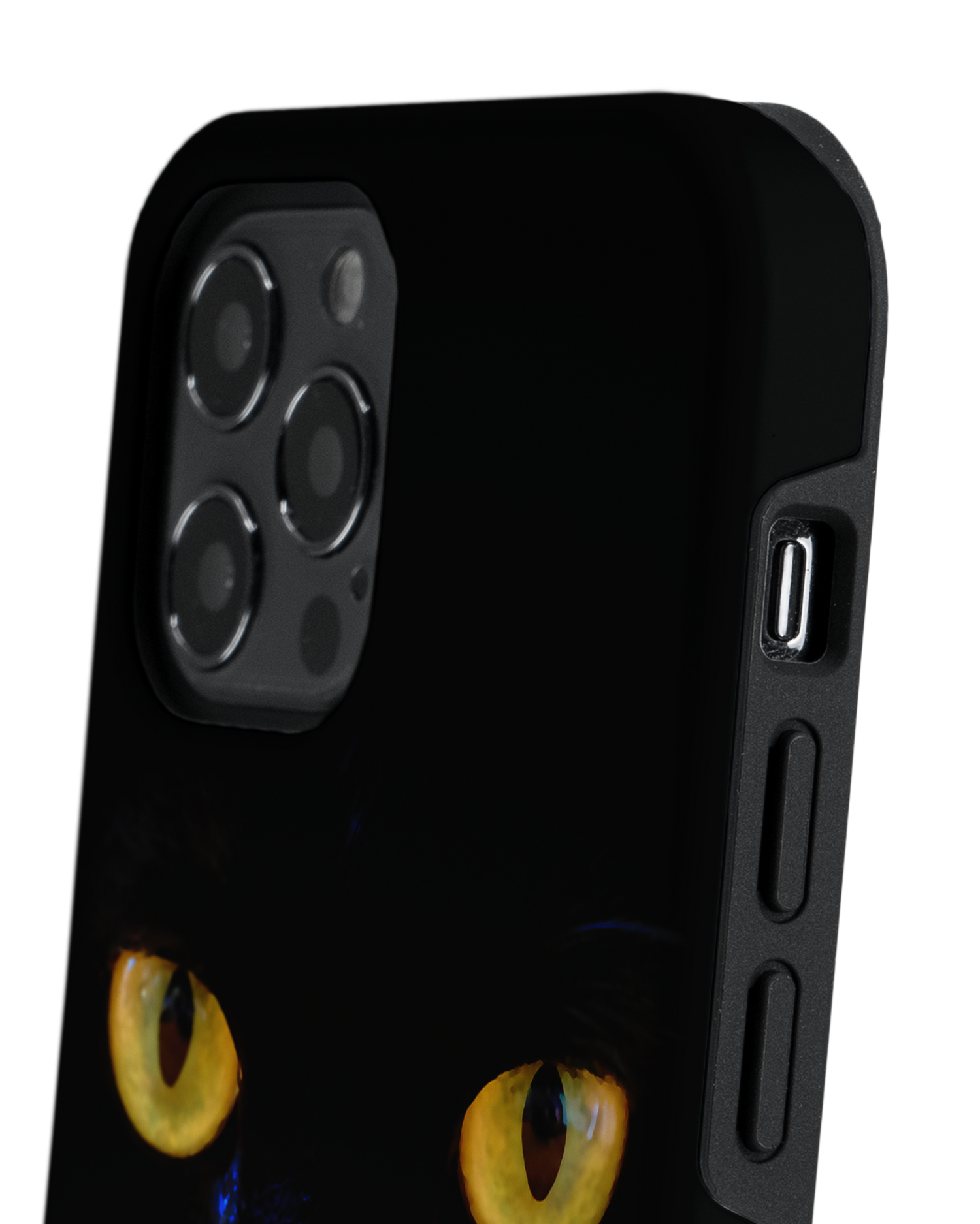 Black Cat Premium Phone Case Apple iPhone 12 Pro Max: Detail Shot 2