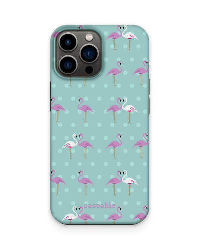 Two Flamingos Premium Phone Case Apple iPhone 13 Pro Max
