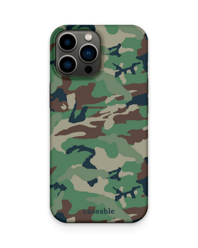 Green and Brown Camo Premium Phone Case Apple iPhone 13 Pro Max