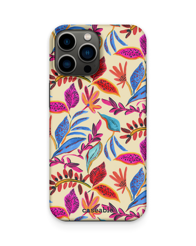 Painterly Spring Leaves Premium Phone Case Apple iPhone 13 Pro Max