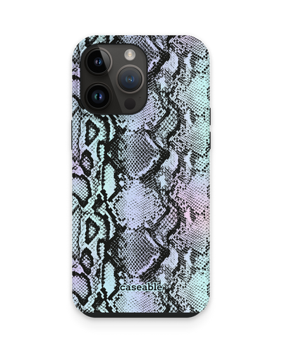 Groovy Snakeskin Premium Phone Case for Apple iPhone 15 Pro Max