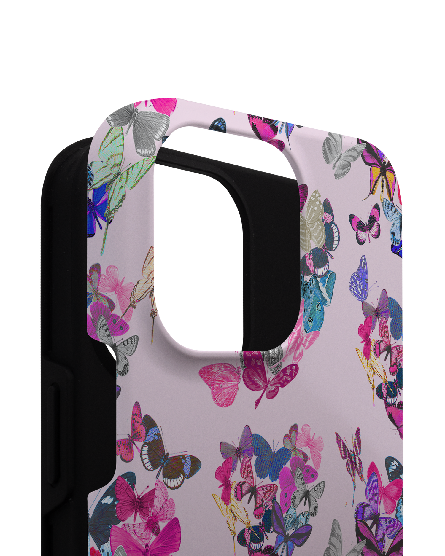 Butterfly Love Premium Phone Case for Apple iPhone 14 Pro Max consisting of 2 parts