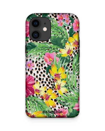 Tropical Cheetah Premium Phone Case Apple iPhone 12 mini