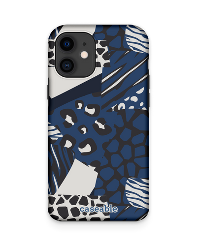 Animal Print Patchwork Premium Phone Case Apple iPhone 12 mini