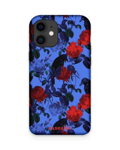 Roses And Ravens Premium Phone Case Apple iPhone 12 mini