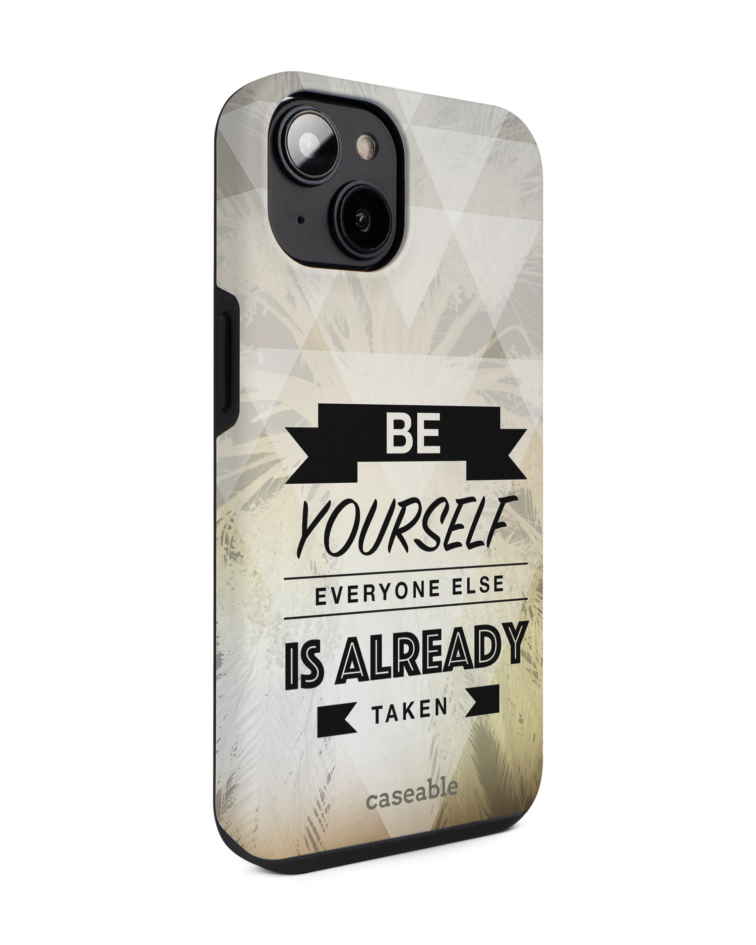 Be Yourself Premium Phone for Apple iPhone 14: View from the left side