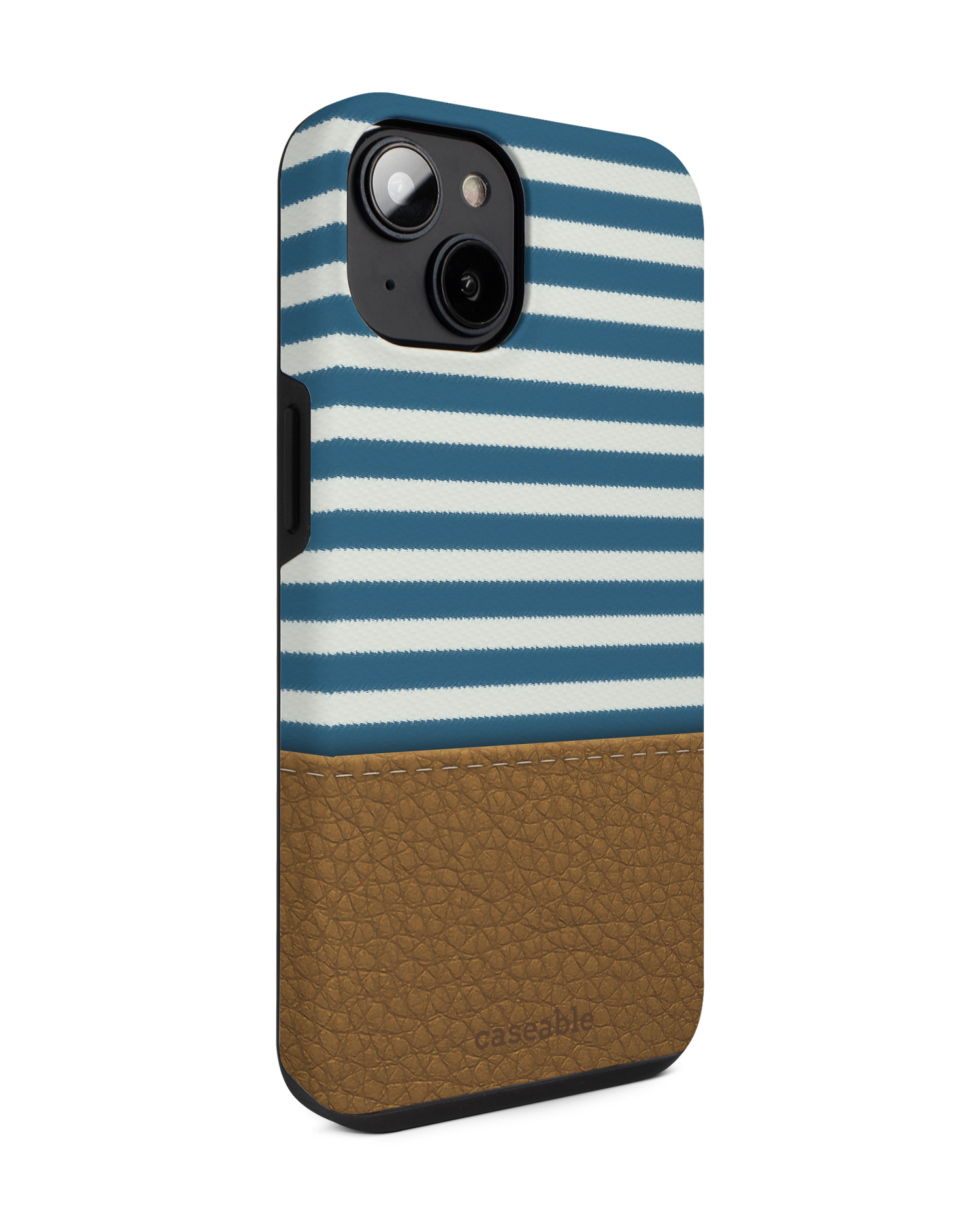 Nautical Premium Phone for Apple iPhone 14: View from the left side