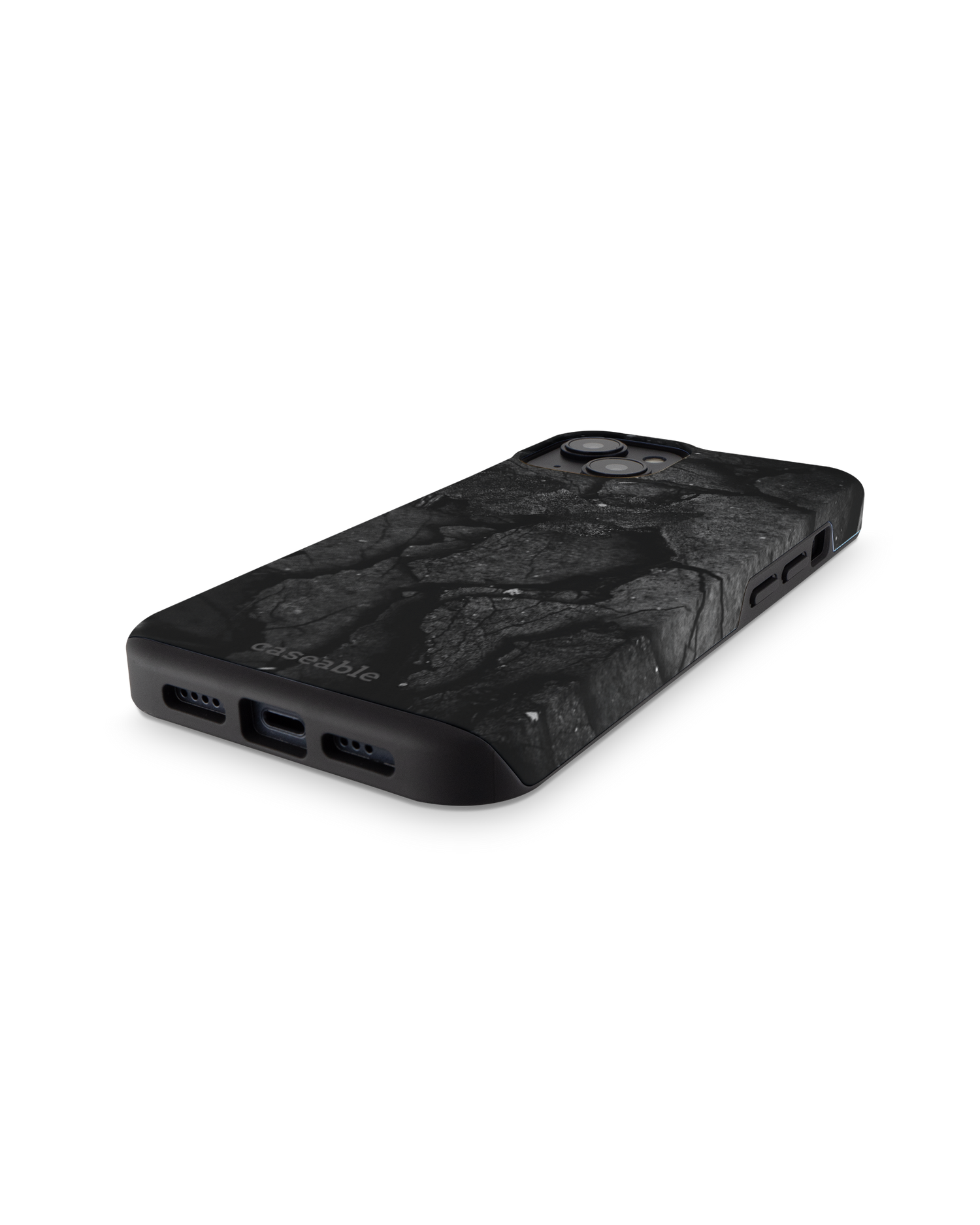 Carbon Premium Phone for Apple iPhone 14: Bottom View