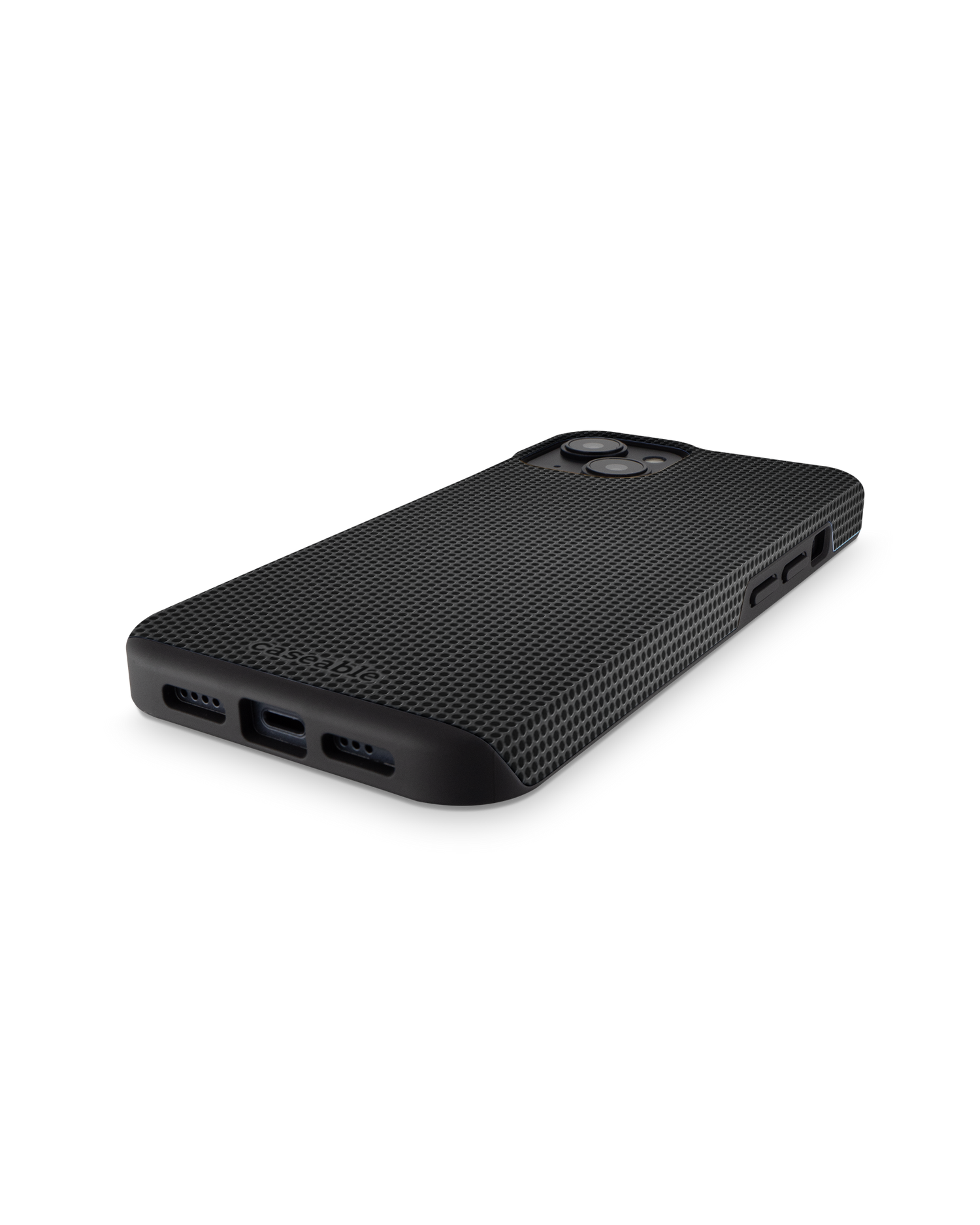 Carbon II Premium Phone for Apple iPhone 14: Bottom View