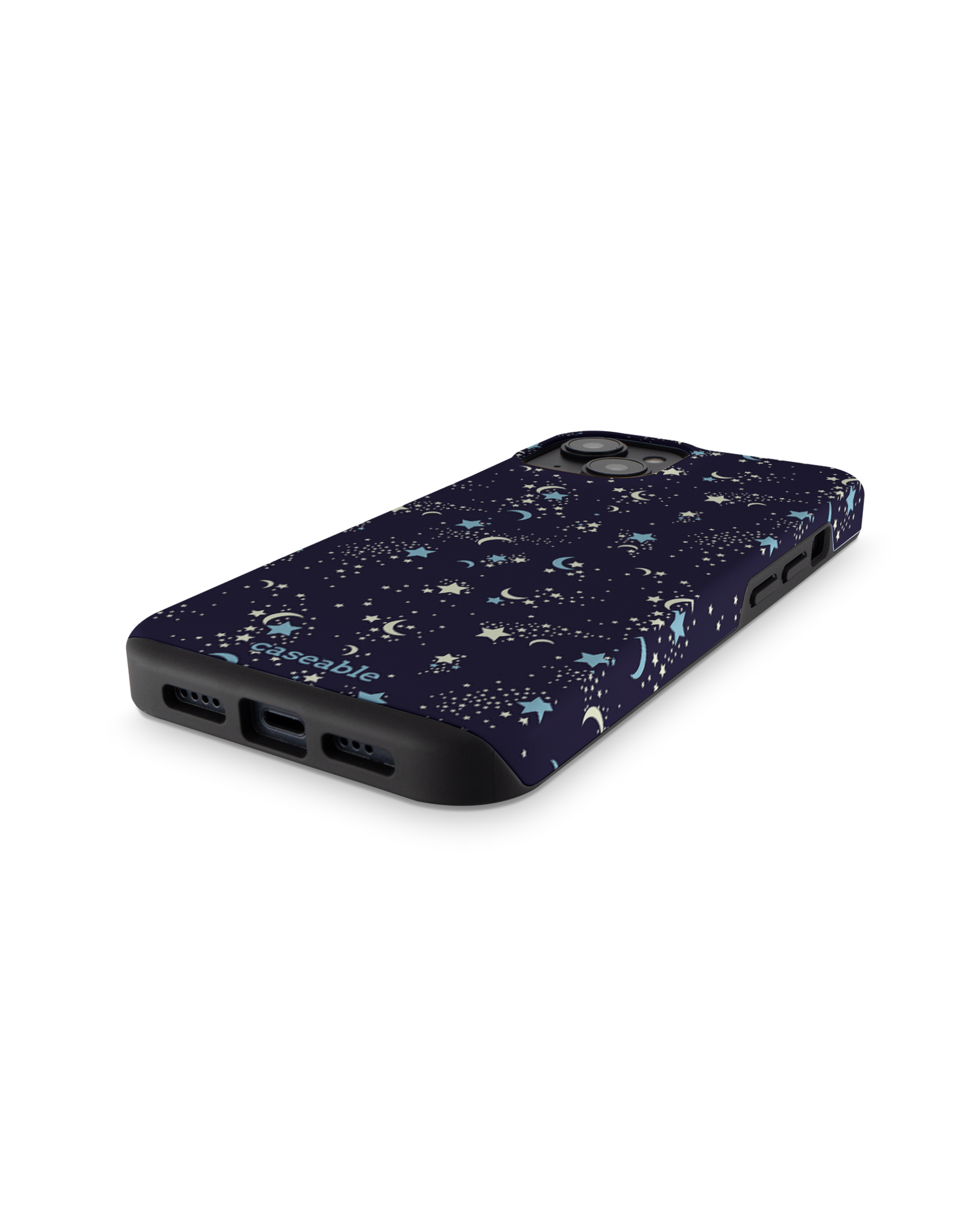 Mystical Pattern Premium Phone for Apple iPhone 14: Bottom View
