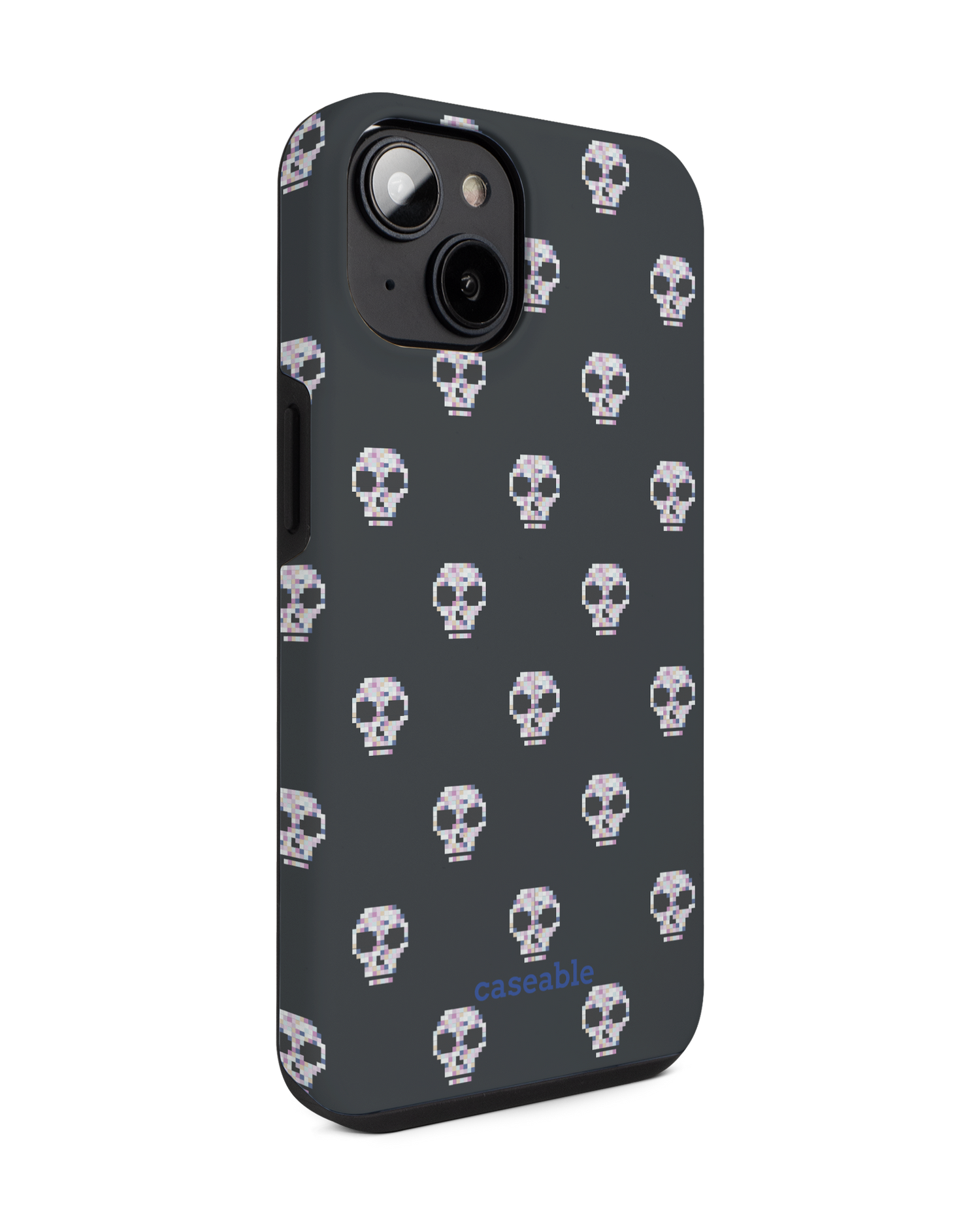 Digital Skulls Premium Phone for Apple iPhone 14: View from the left side