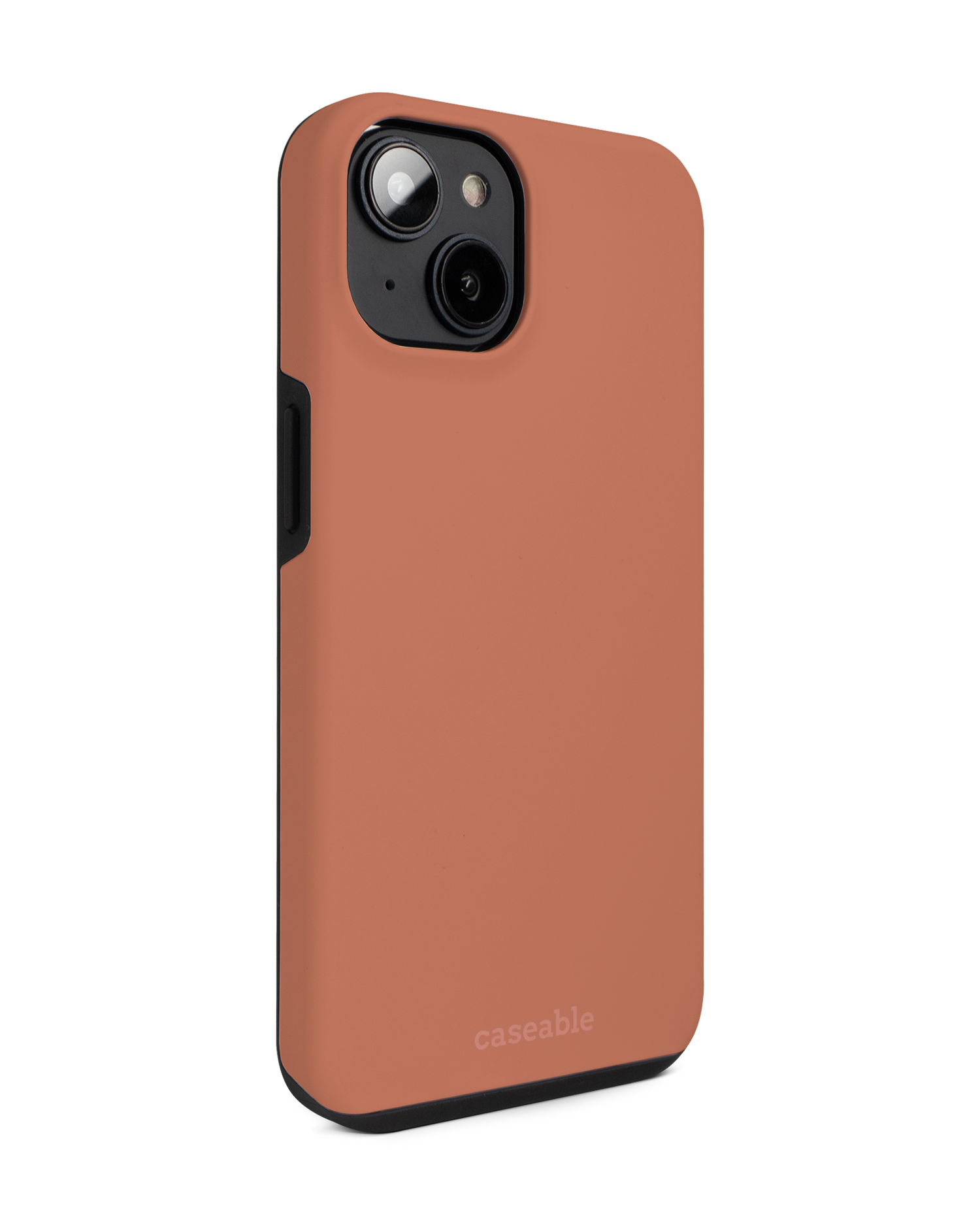 DUSTY CLAY Premium Phone for Apple iPhone 14: View from the left side