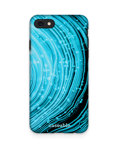 Turquoise Ripples Premium Phone Case Apple iPhone 6, Apple iPhone 6s