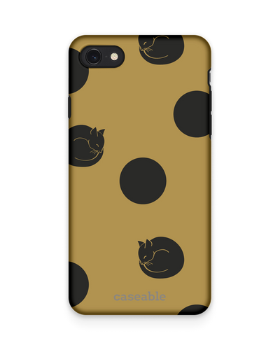 Polka Cats Premium Phone Case Apple iPhone 7, Apple iPhone 8, Apple iPhone SE (2020), Apple iPhone SE (2022)